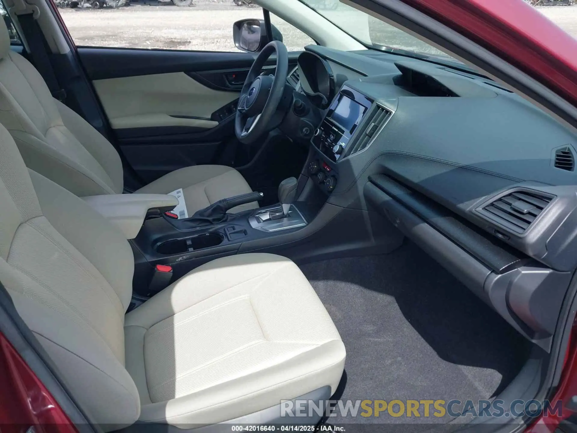 5 fotografías del automóvil dañado 4S3GTAB64P3720293 SUBARU IMPREZA 2023