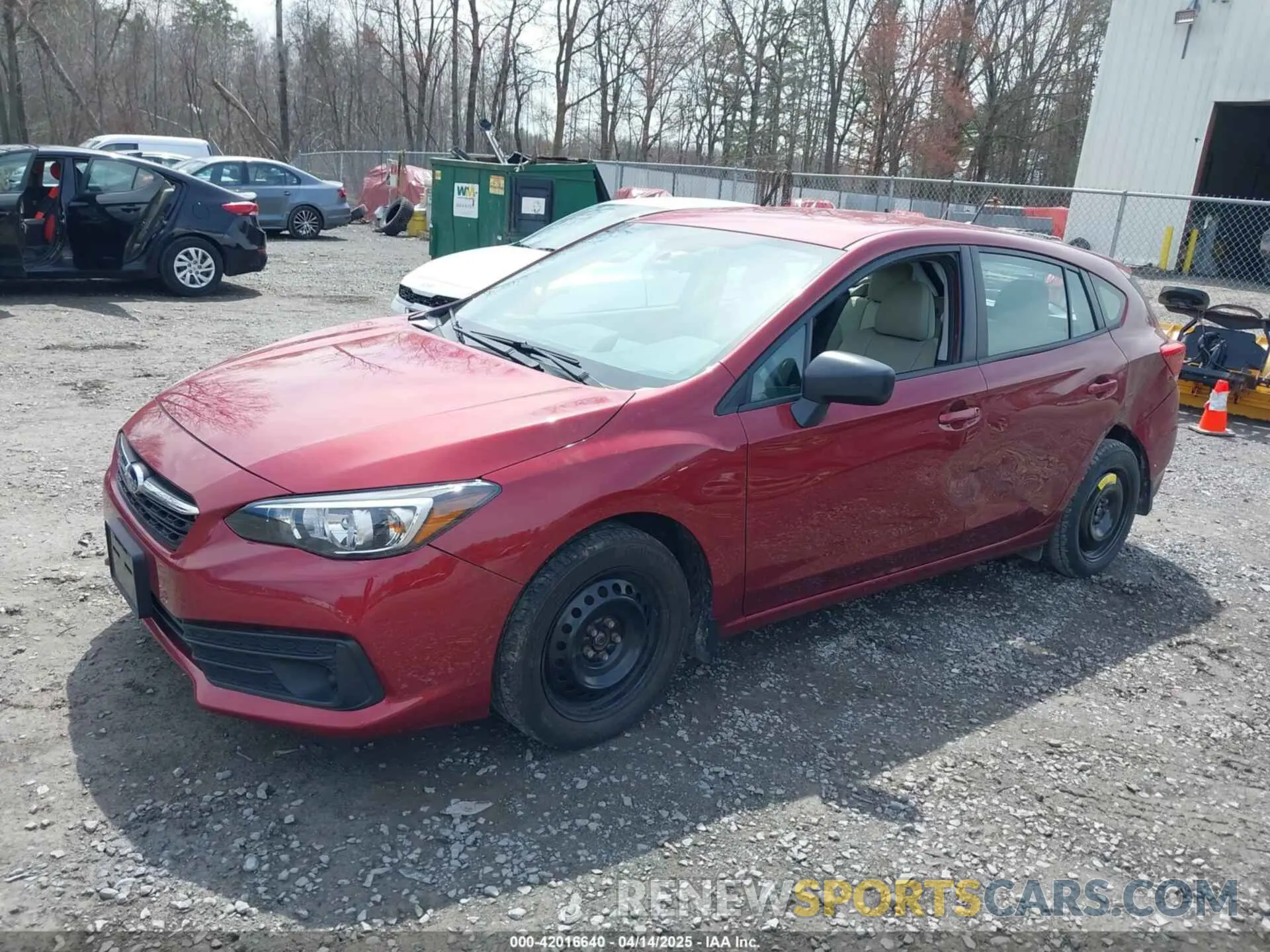 6 fotografías del automóvil dañado 4S3GTAB64P3720293 SUBARU IMPREZA 2023