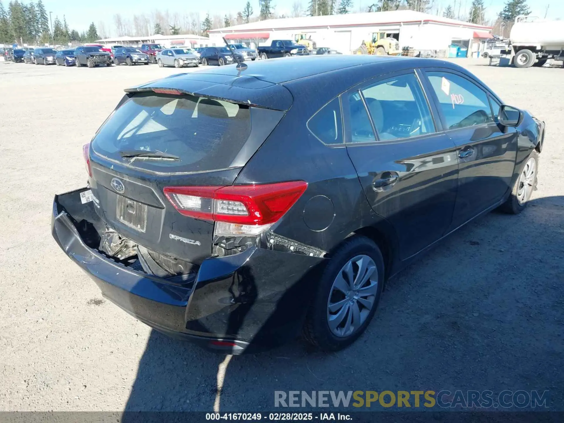 4 fotografías del automóvil dañado 4S3GTAB65P3700389 SUBARU IMPREZA 2023