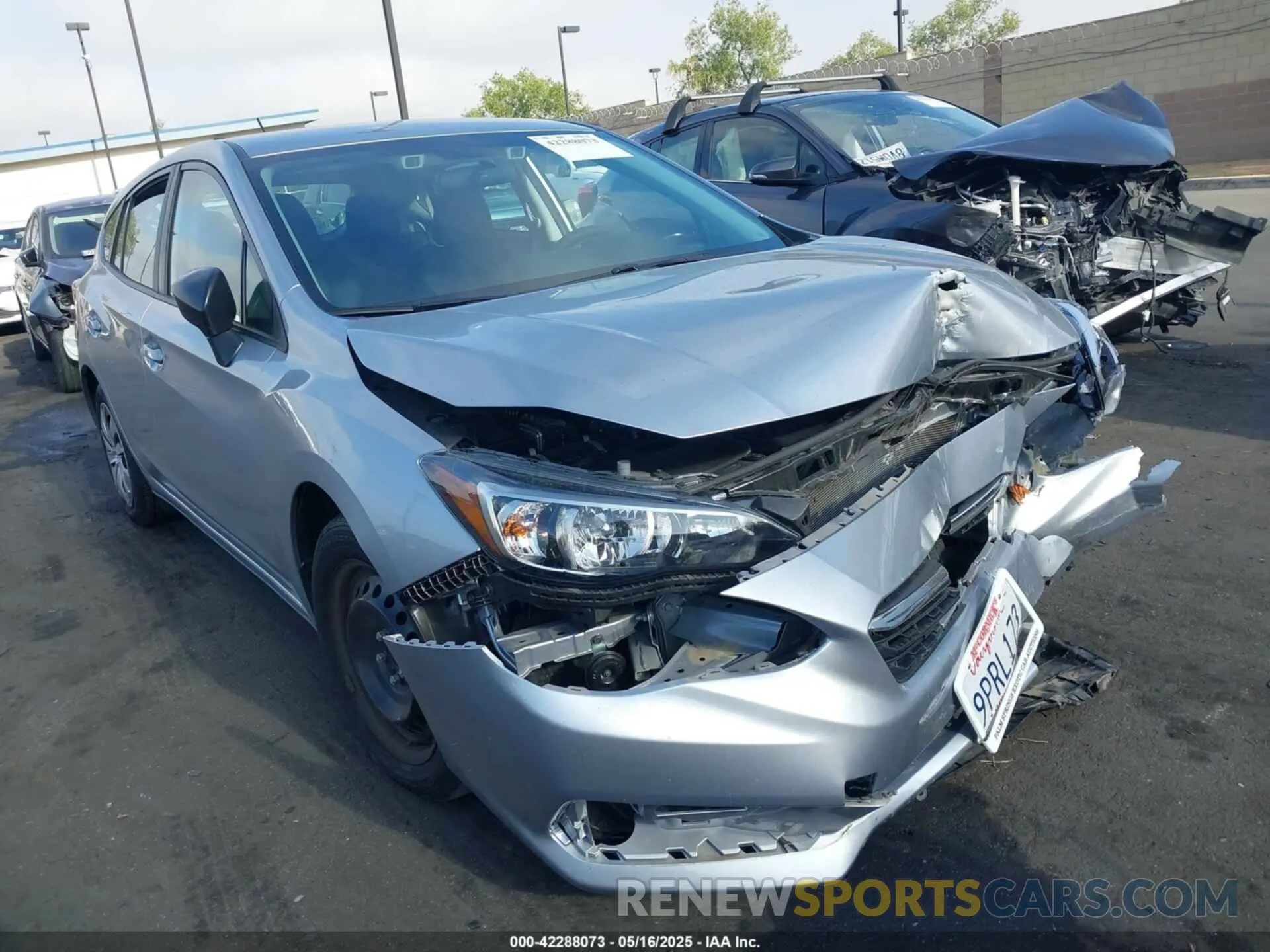 1 fotografías del automóvil dañado 4S3GTAB66P3706993 SUBARU IMPREZA 2023