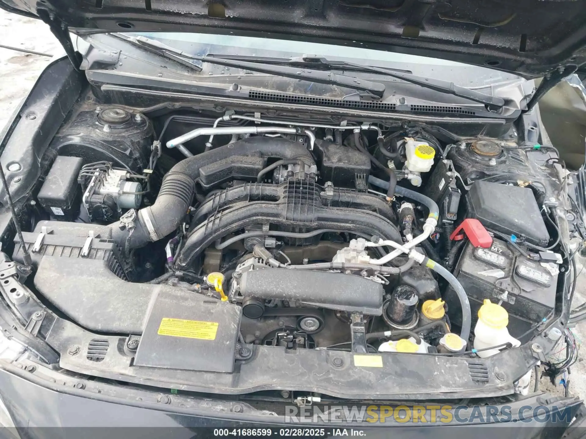 10 fotografías del automóvil dañado 4S3GTAB66P3719422 SUBARU IMPREZA 2023