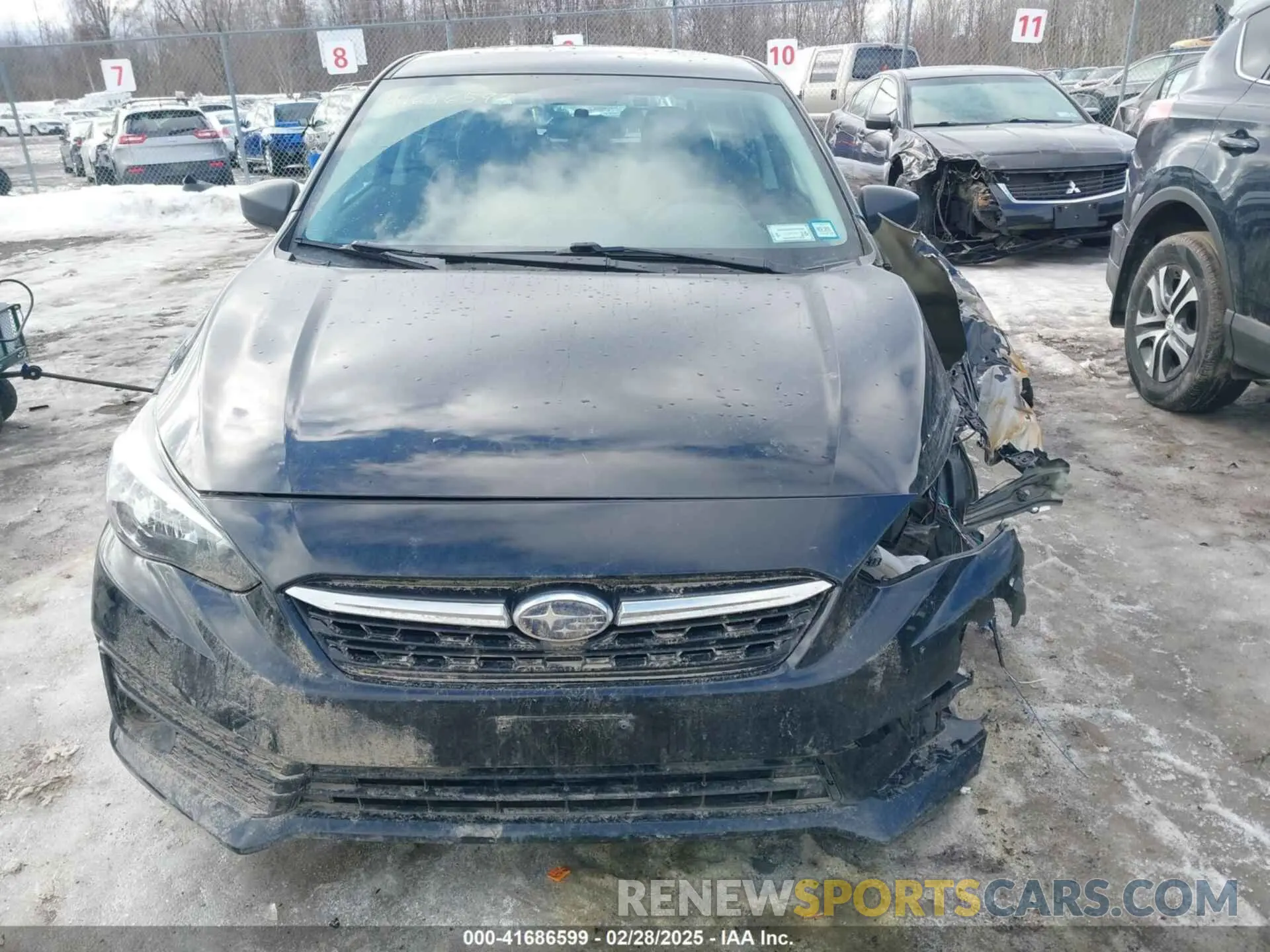 13 fotografías del automóvil dañado 4S3GTAB66P3719422 SUBARU IMPREZA 2023