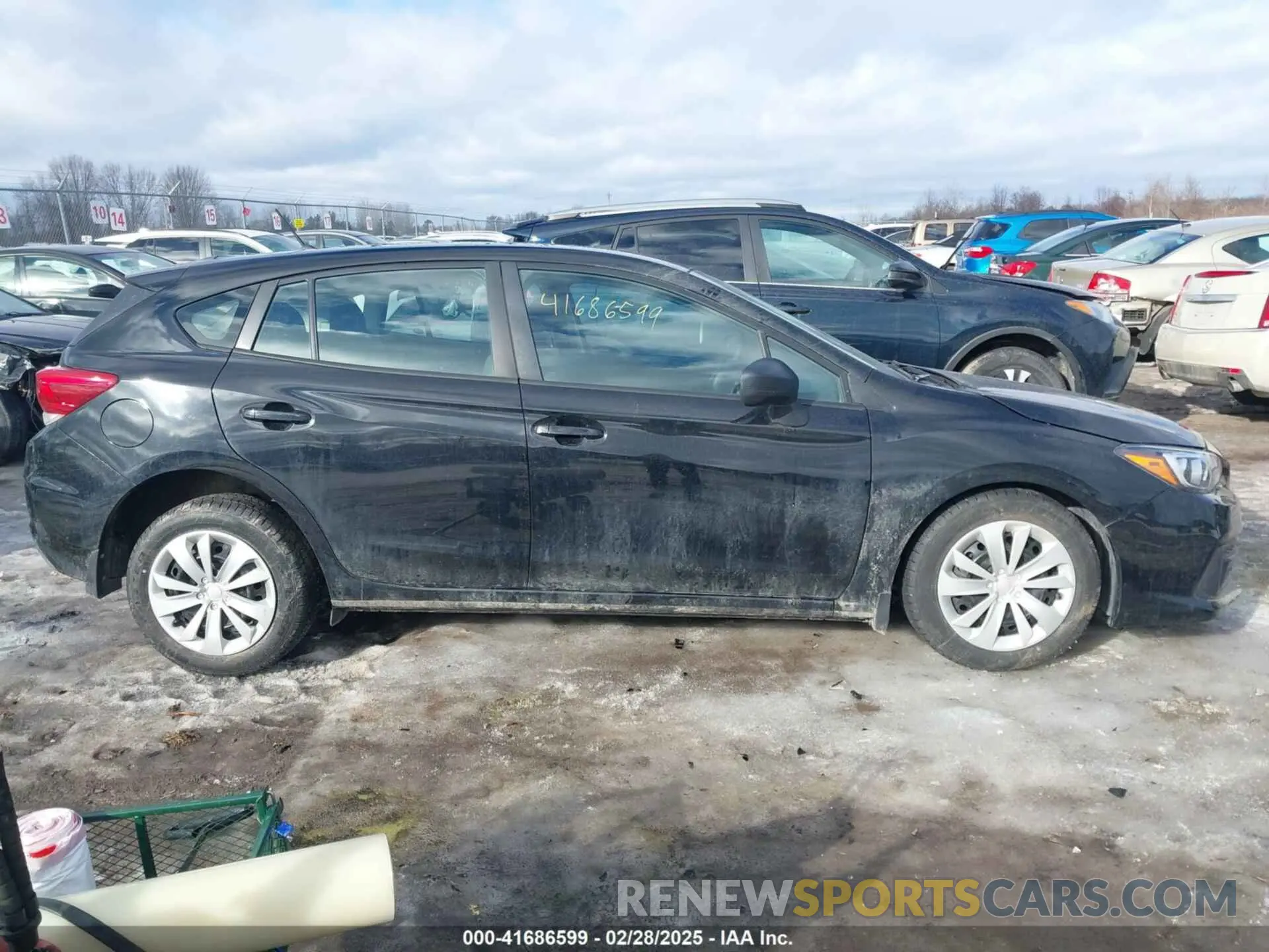14 fotografías del automóvil dañado 4S3GTAB66P3719422 SUBARU IMPREZA 2023