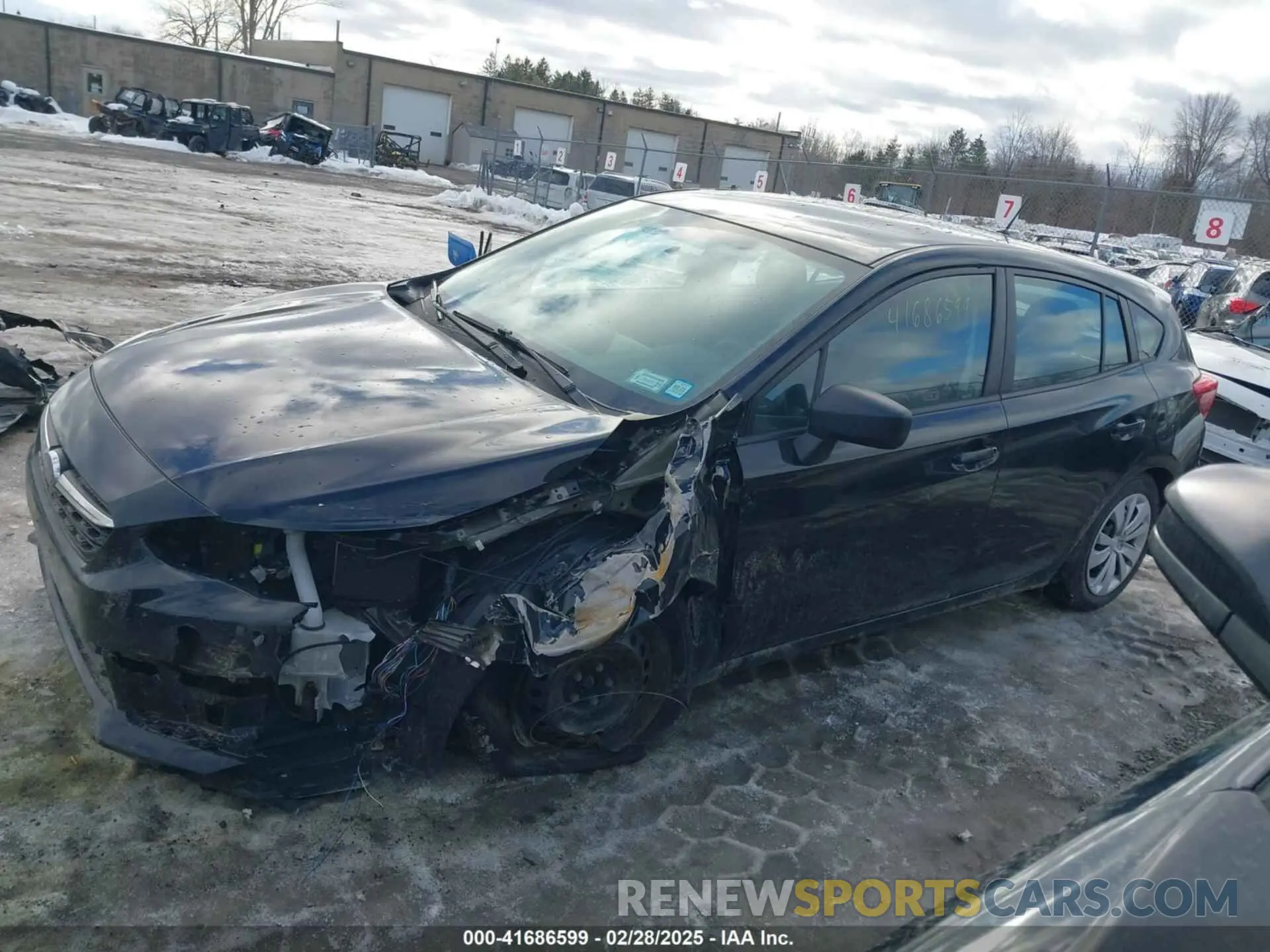 15 fotografías del automóvil dañado 4S3GTAB66P3719422 SUBARU IMPREZA 2023