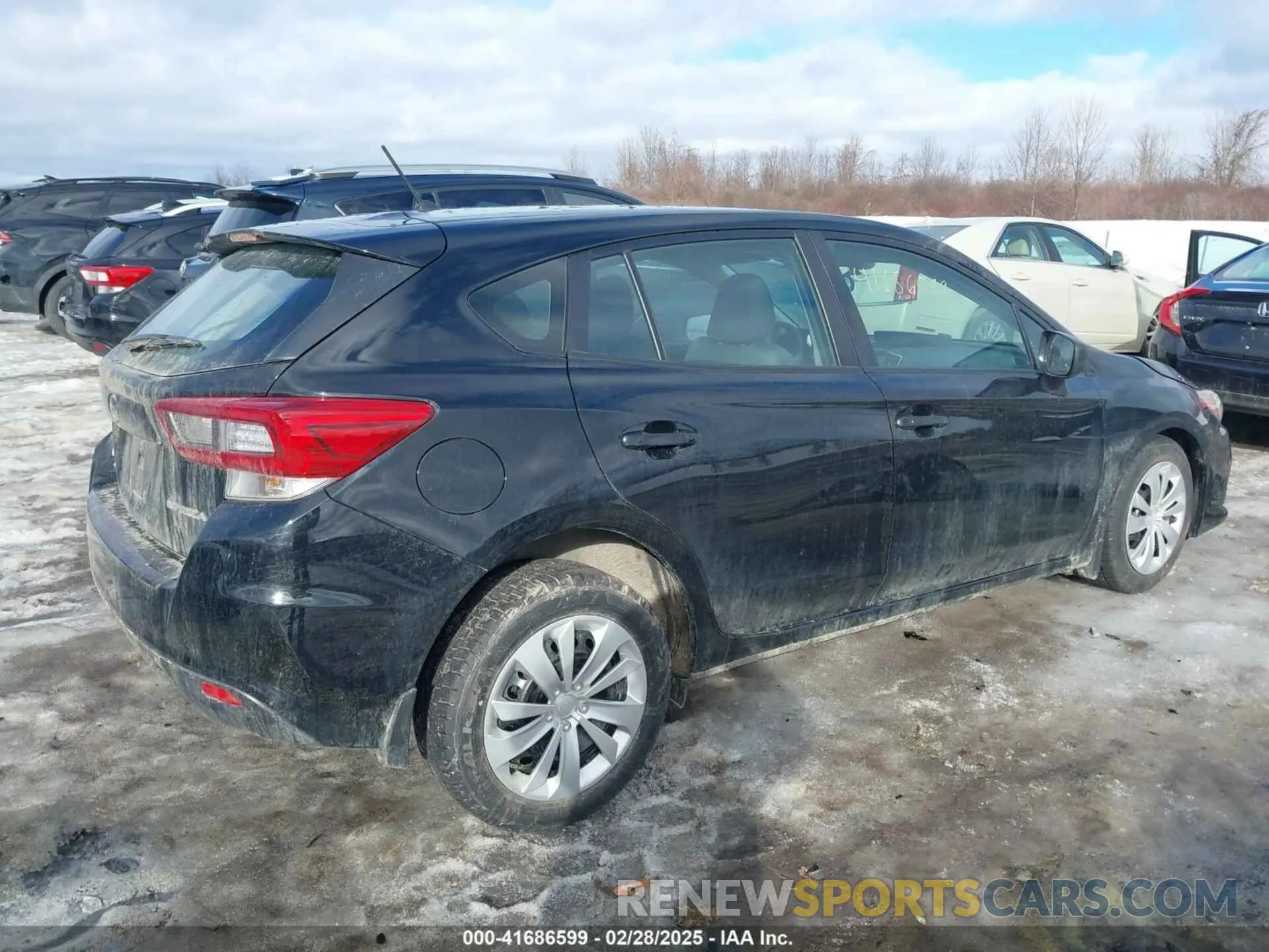 4 fotografías del automóvil dañado 4S3GTAB66P3719422 SUBARU IMPREZA 2023