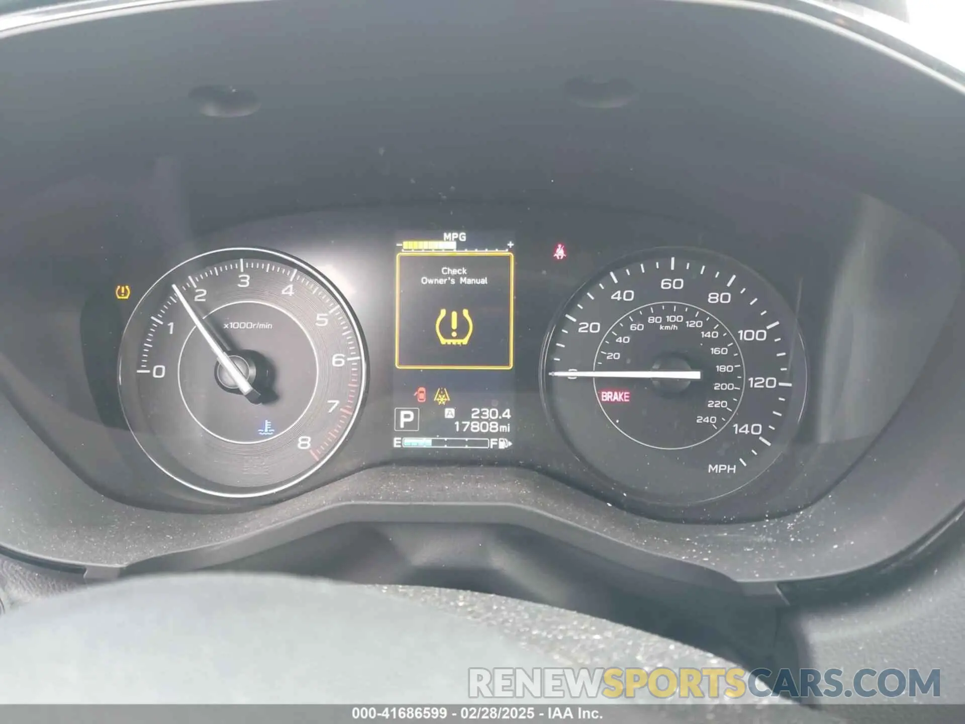7 fotografías del automóvil dañado 4S3GTAB66P3719422 SUBARU IMPREZA 2023
