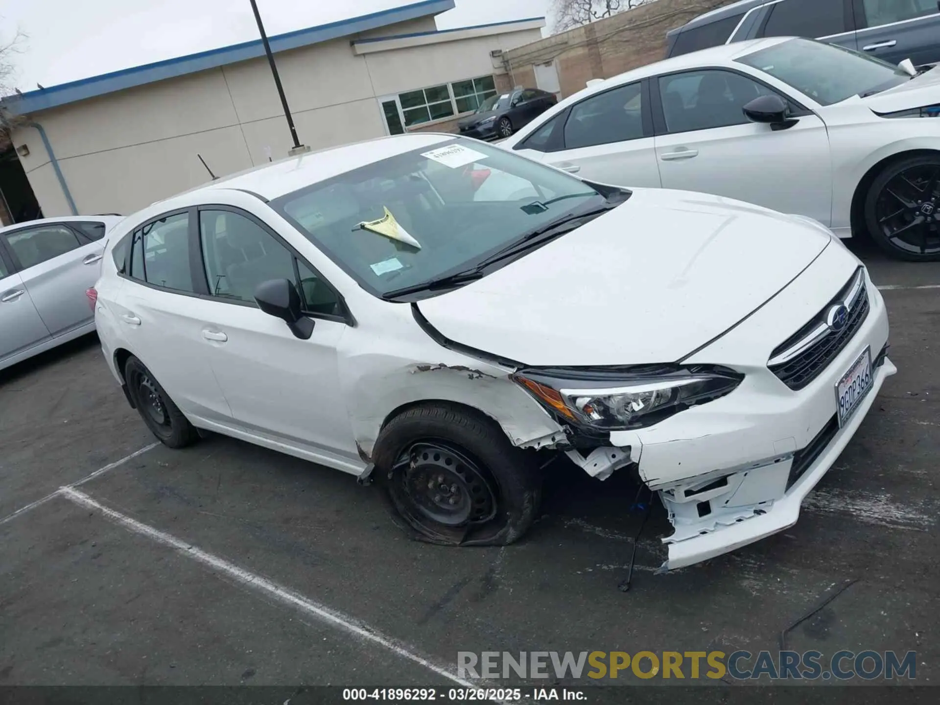 14 fotografías del automóvil dañado 4S3GTAB6XP3719830 SUBARU IMPREZA 2023