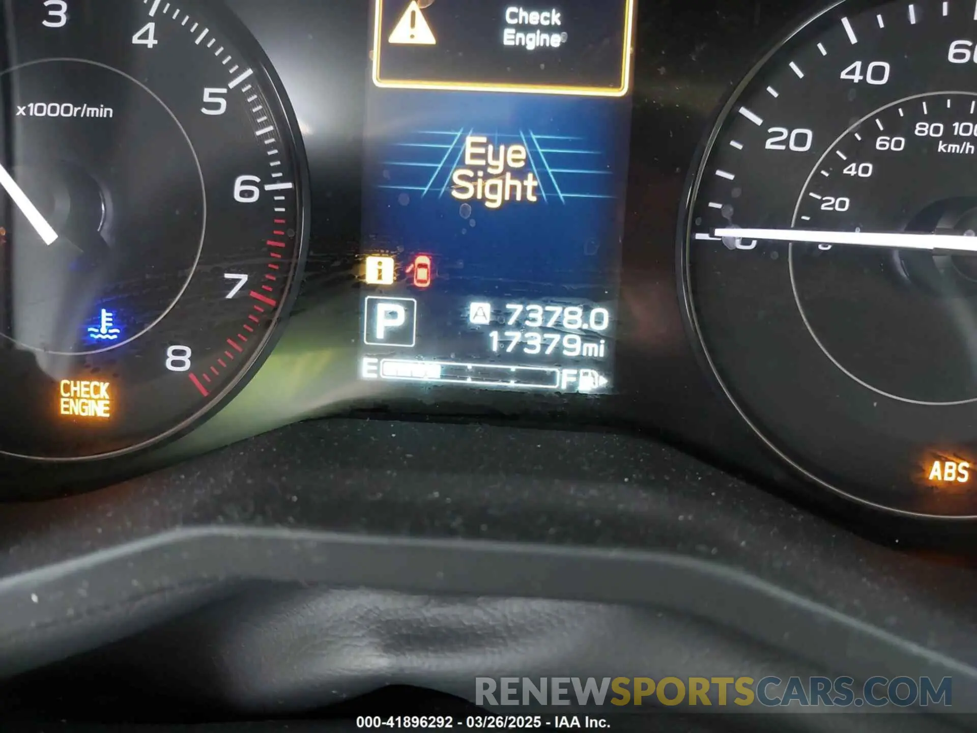 16 fotografías del automóvil dañado 4S3GTAB6XP3719830 SUBARU IMPREZA 2023