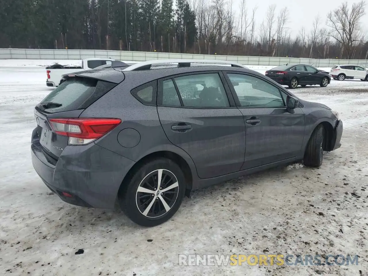 3 fotografías del automóvil dañado 4S3GTAD60P3705075 SUBARU IMPREZA 2023
