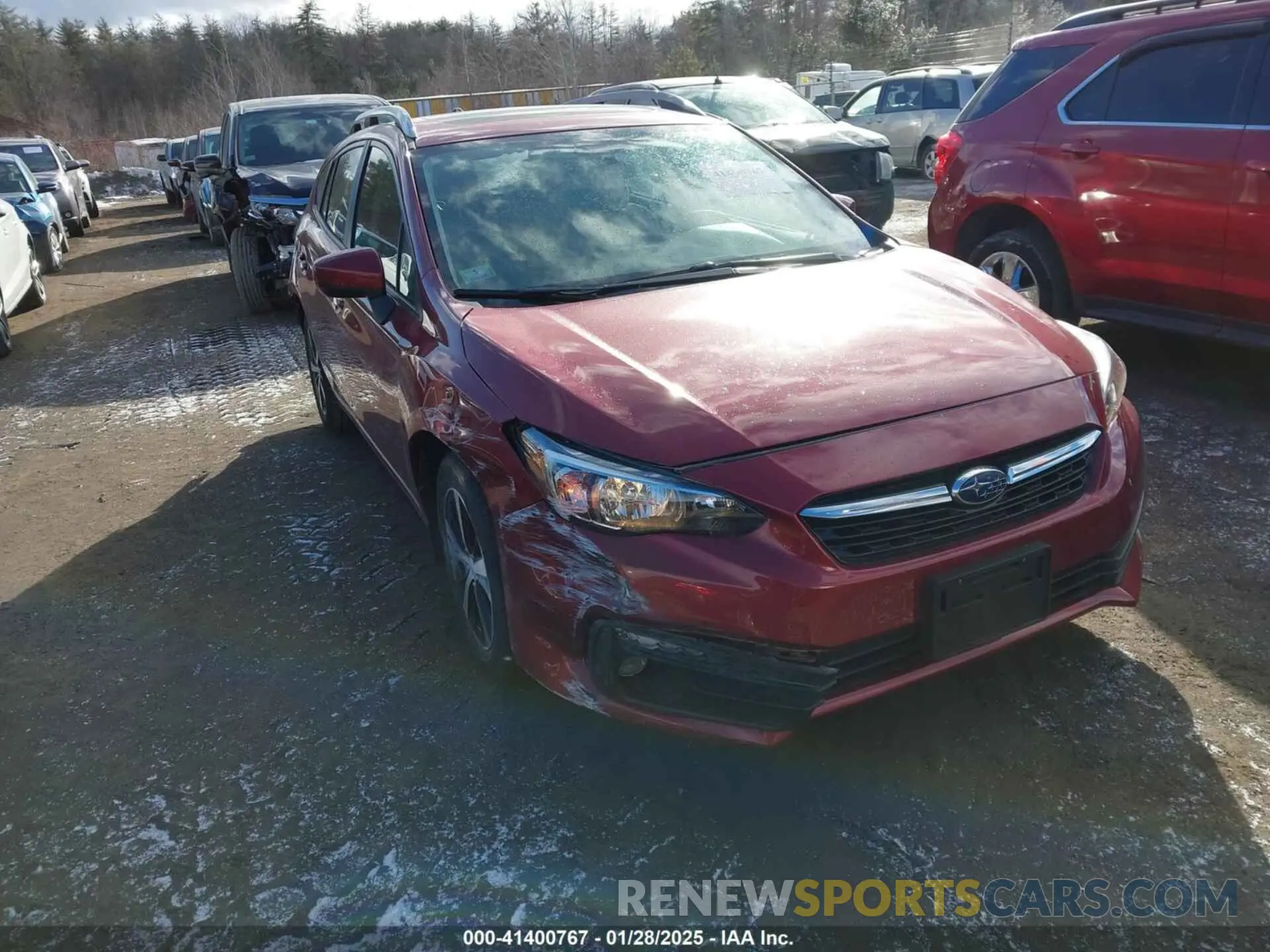 1 fotografías del automóvil dañado 4S3GTAD65P3720137 SUBARU IMPREZA 2023