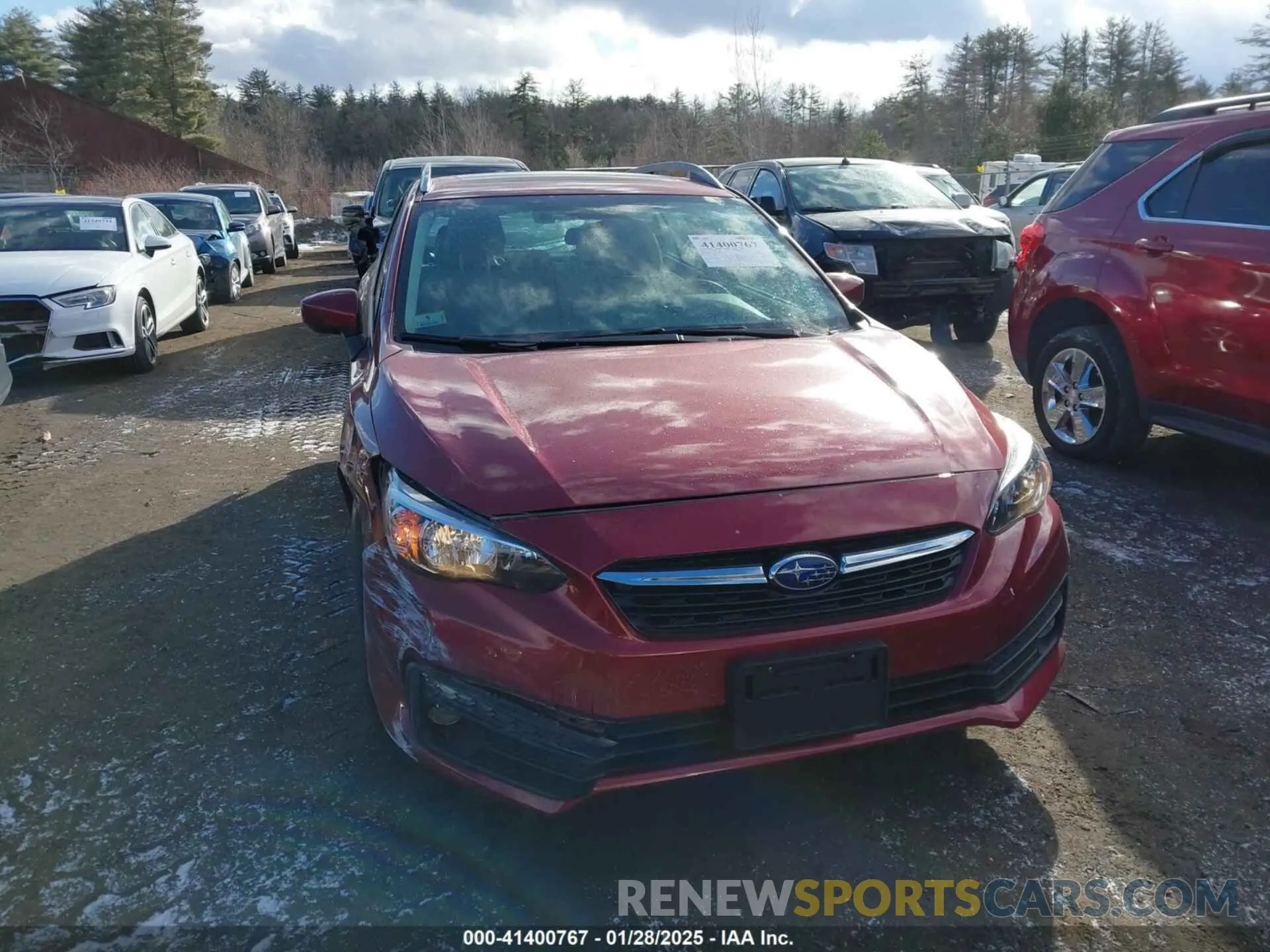 12 fotografías del automóvil dañado 4S3GTAD65P3720137 SUBARU IMPREZA 2023