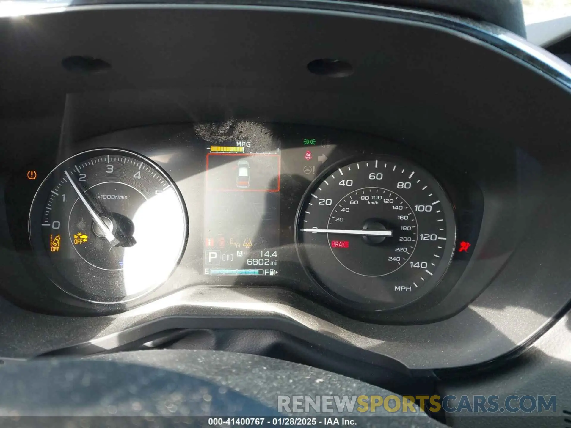 7 fotografías del automóvil dañado 4S3GTAD65P3720137 SUBARU IMPREZA 2023