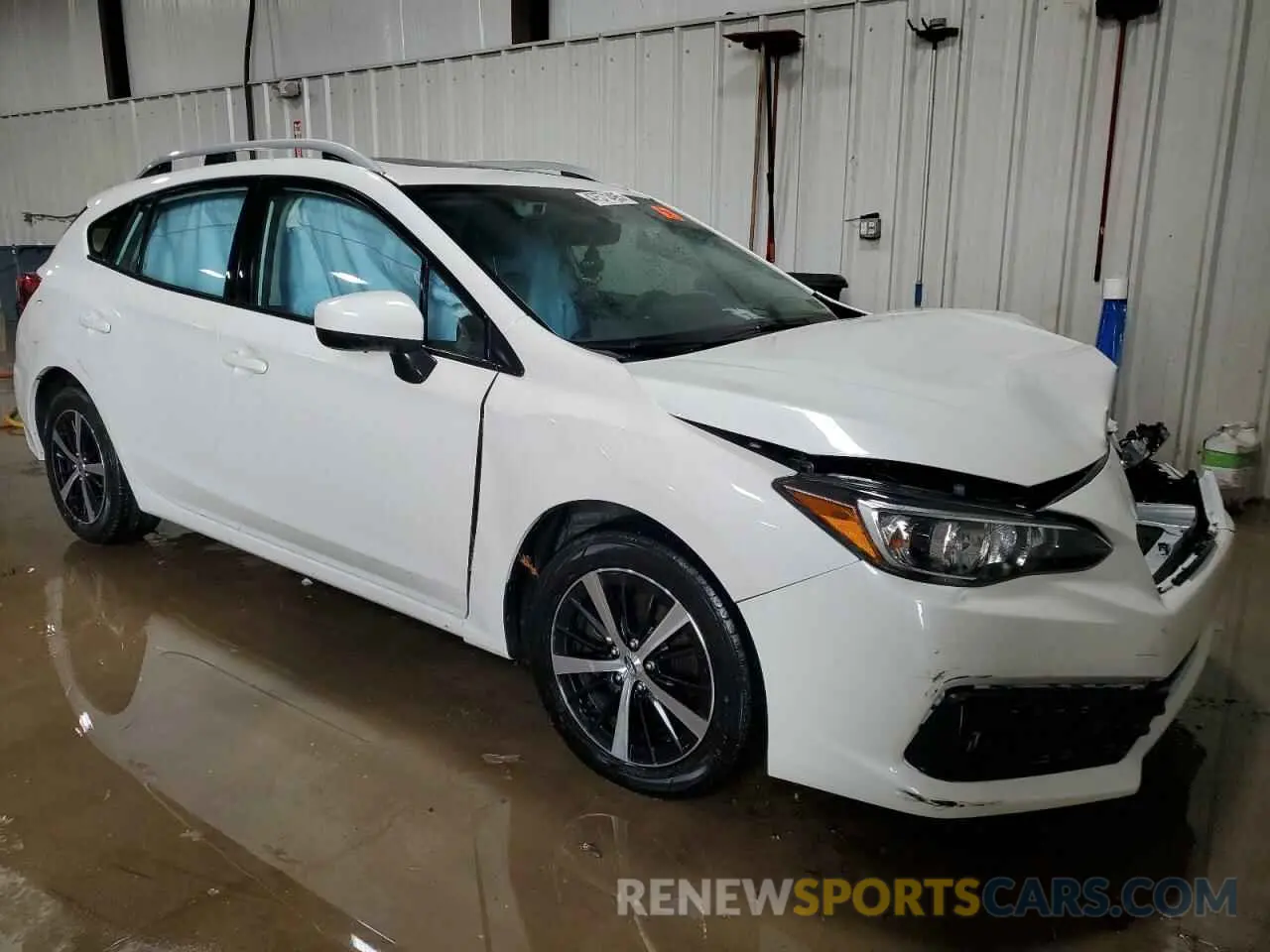 4 fotografías del automóvil dañado 4S3GTAD68P3705471 SUBARU IMPREZA 2023