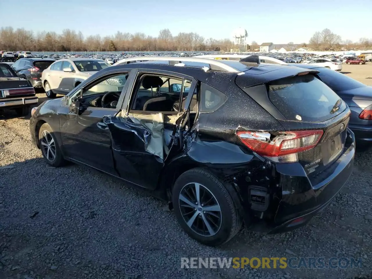 2 fotografías del automóvil dañado 4S3GTAD6XP3705214 SUBARU IMPREZA 2023