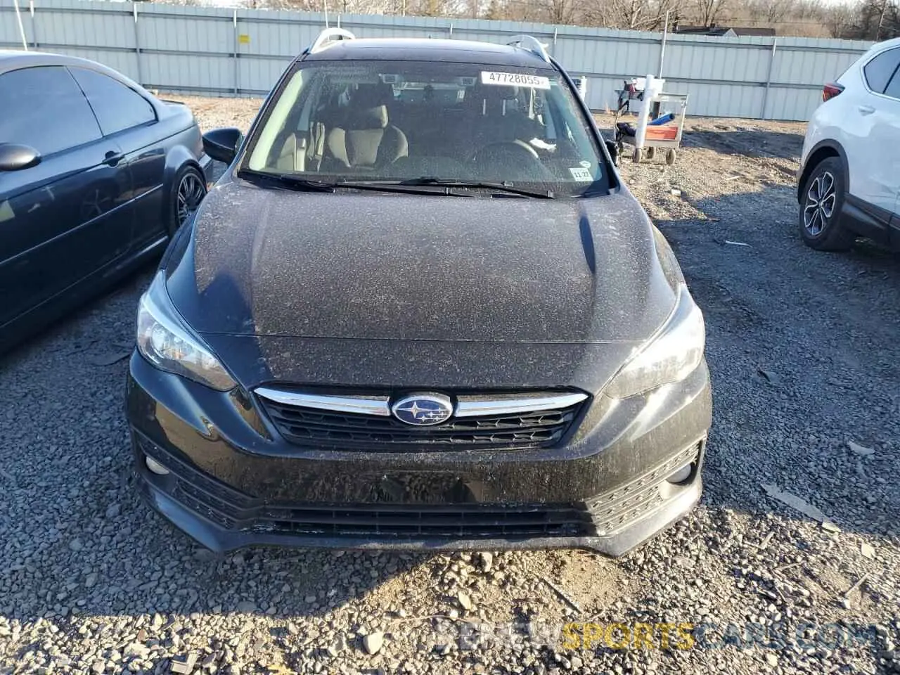 5 fotografías del automóvil dañado 4S3GTAD6XP3705214 SUBARU IMPREZA 2023