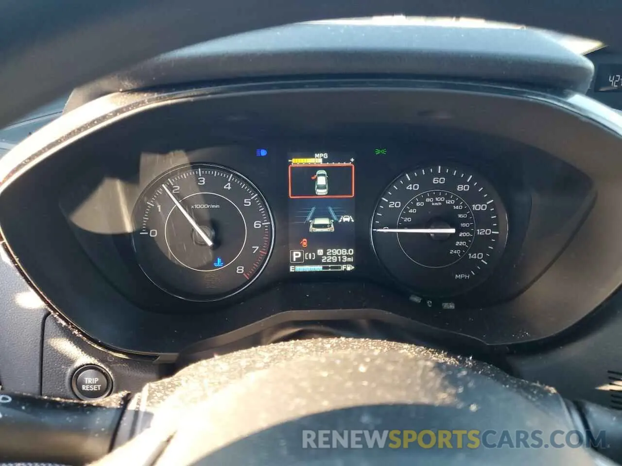 9 fotografías del automóvil dañado 4S3GTAD6XP3705214 SUBARU IMPREZA 2023