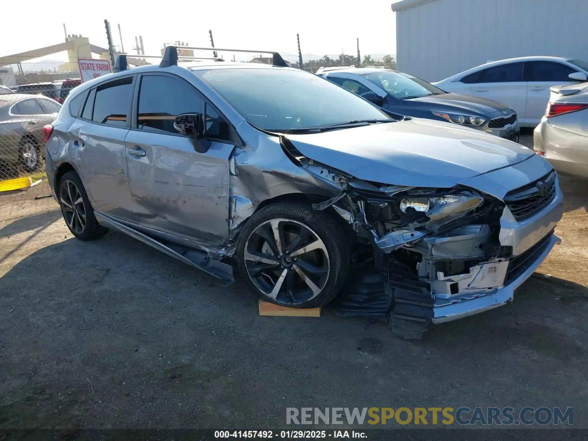 1 fotografías del automóvil dañado 4S3GTAJ64P1718637 SUBARU IMPREZA 2023