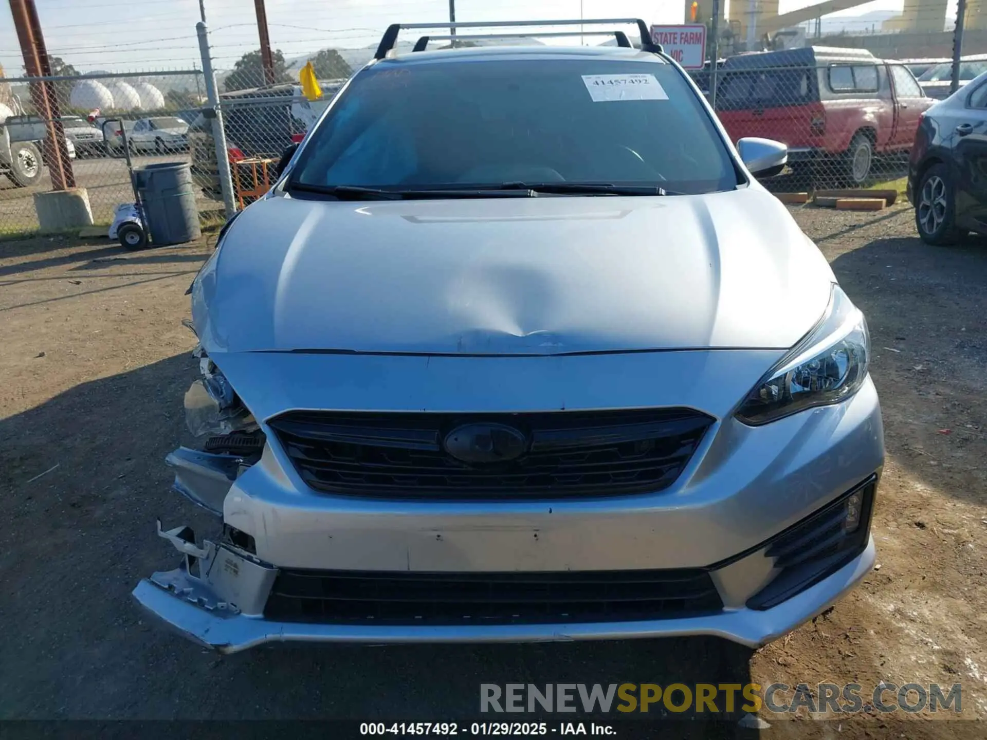 12 fotografías del automóvil dañado 4S3GTAJ64P1718637 SUBARU IMPREZA 2023