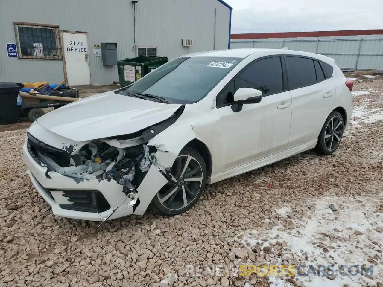 1 fotografías del automóvil dañado 4S3GTAJ68P1713635 SUBARU IMPREZA 2023