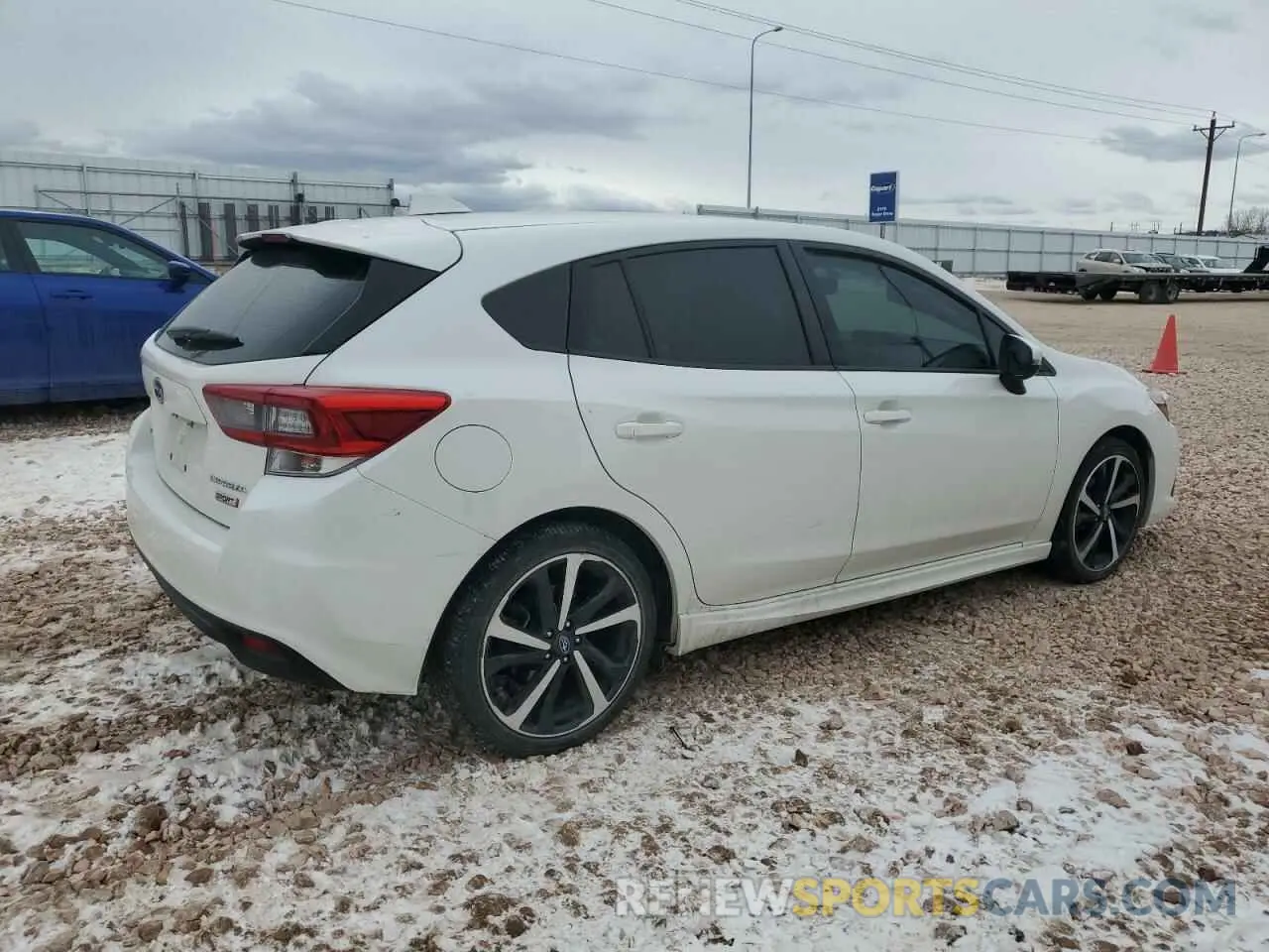 3 fotografías del automóvil dañado 4S3GTAJ68P1713635 SUBARU IMPREZA 2023
