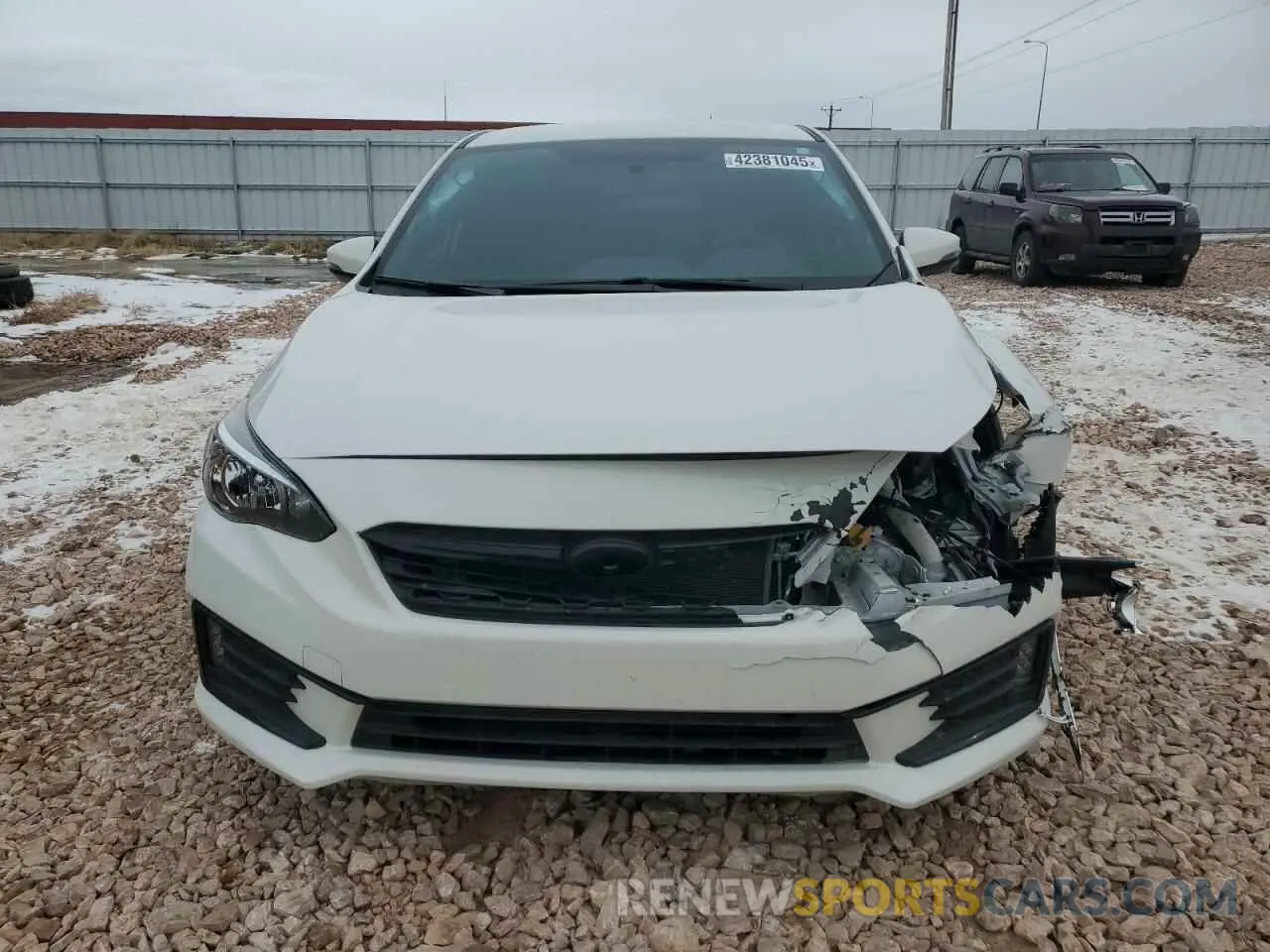 5 fotografías del automóvil dañado 4S3GTAJ68P1713635 SUBARU IMPREZA 2023