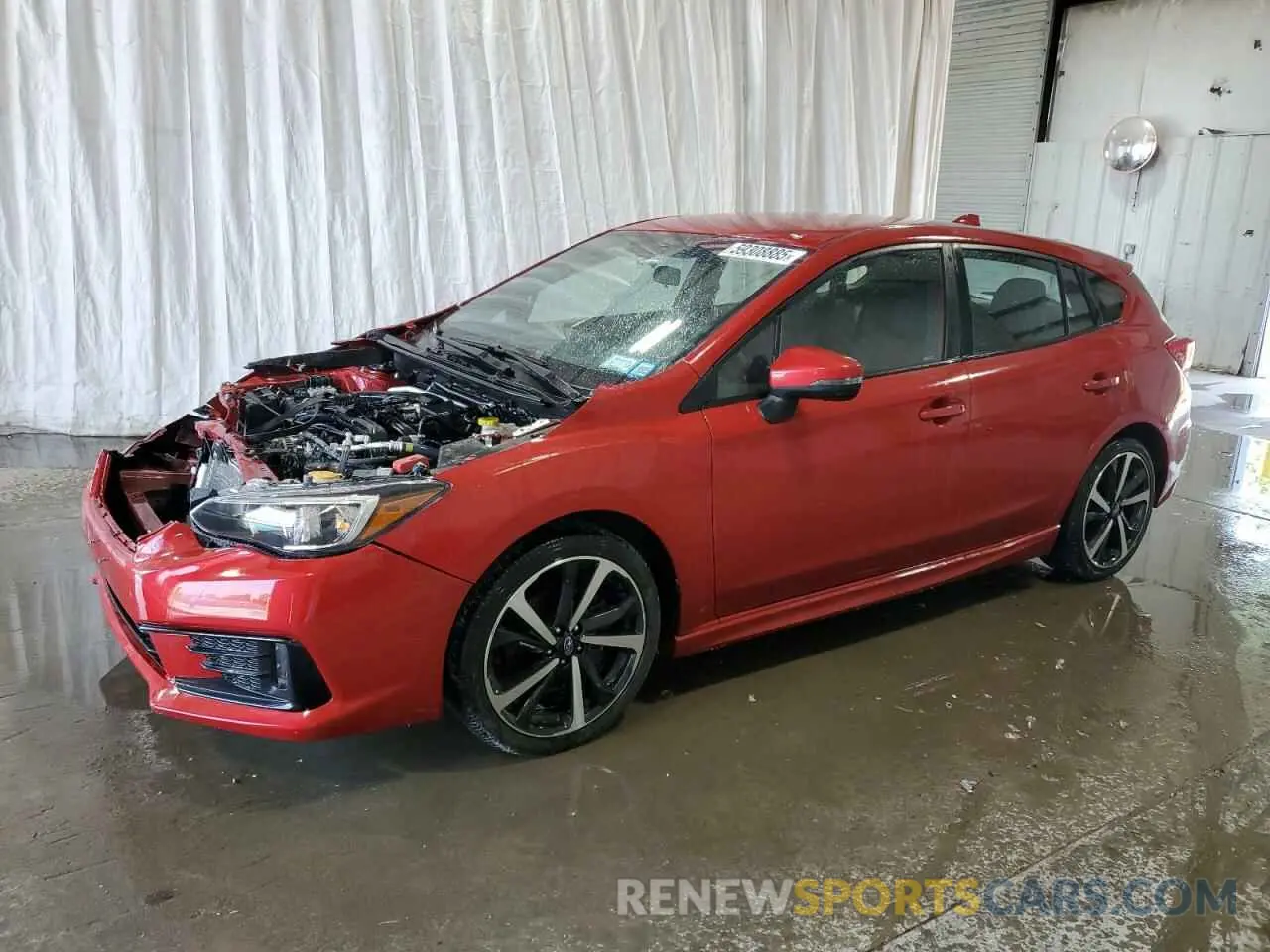 1 fotografías del automóvil dañado 4S3GTAJ6XP1714902 SUBARU IMPREZA 2023