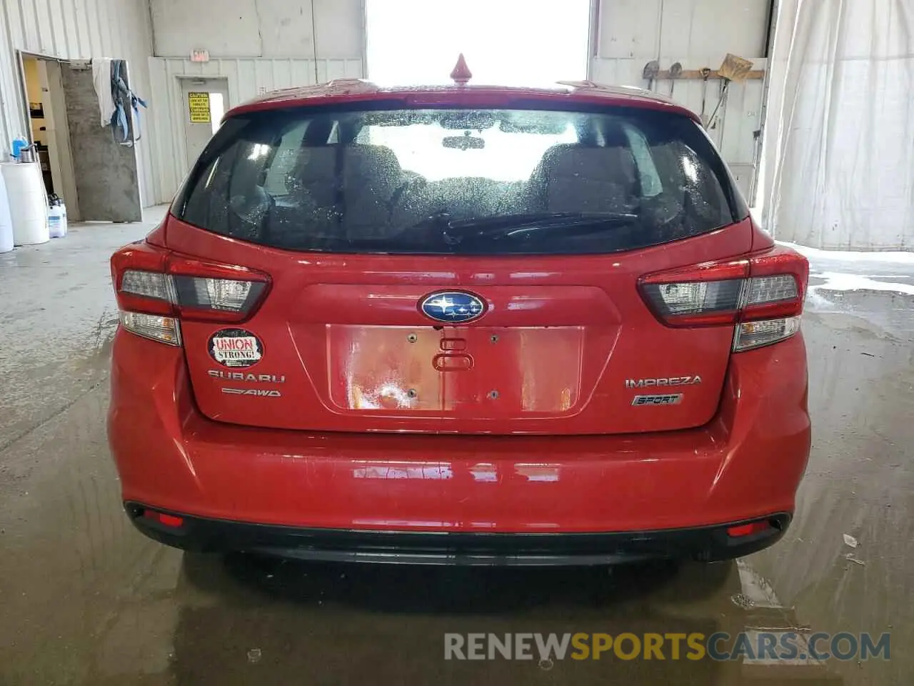 6 fotografías del automóvil dañado 4S3GTAJ6XP1714902 SUBARU IMPREZA 2023