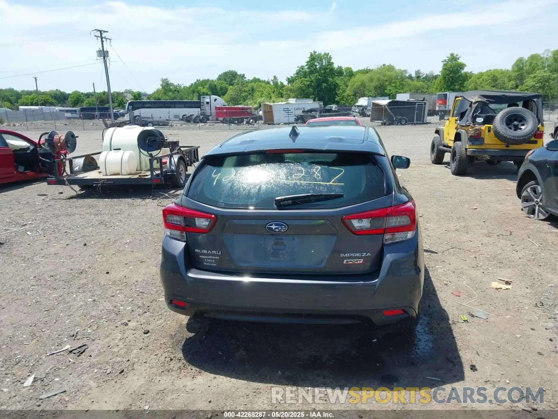 16 fotografías del automóvil dañado 4S3GTAM60P3719834 SUBARU IMPREZA 2023