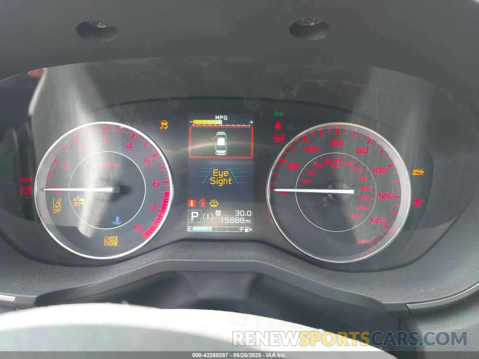 7 fotografías del automóvil dañado 4S3GTAM60P3719834 SUBARU IMPREZA 2023