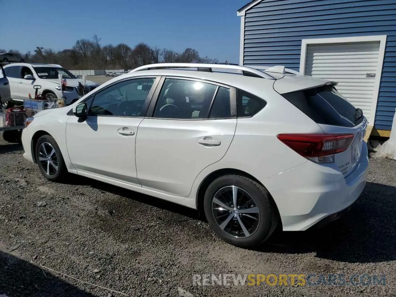 2 fotografías del automóvil dañado 4S3GTAV61P3717735 SUBARU IMPREZA 2023