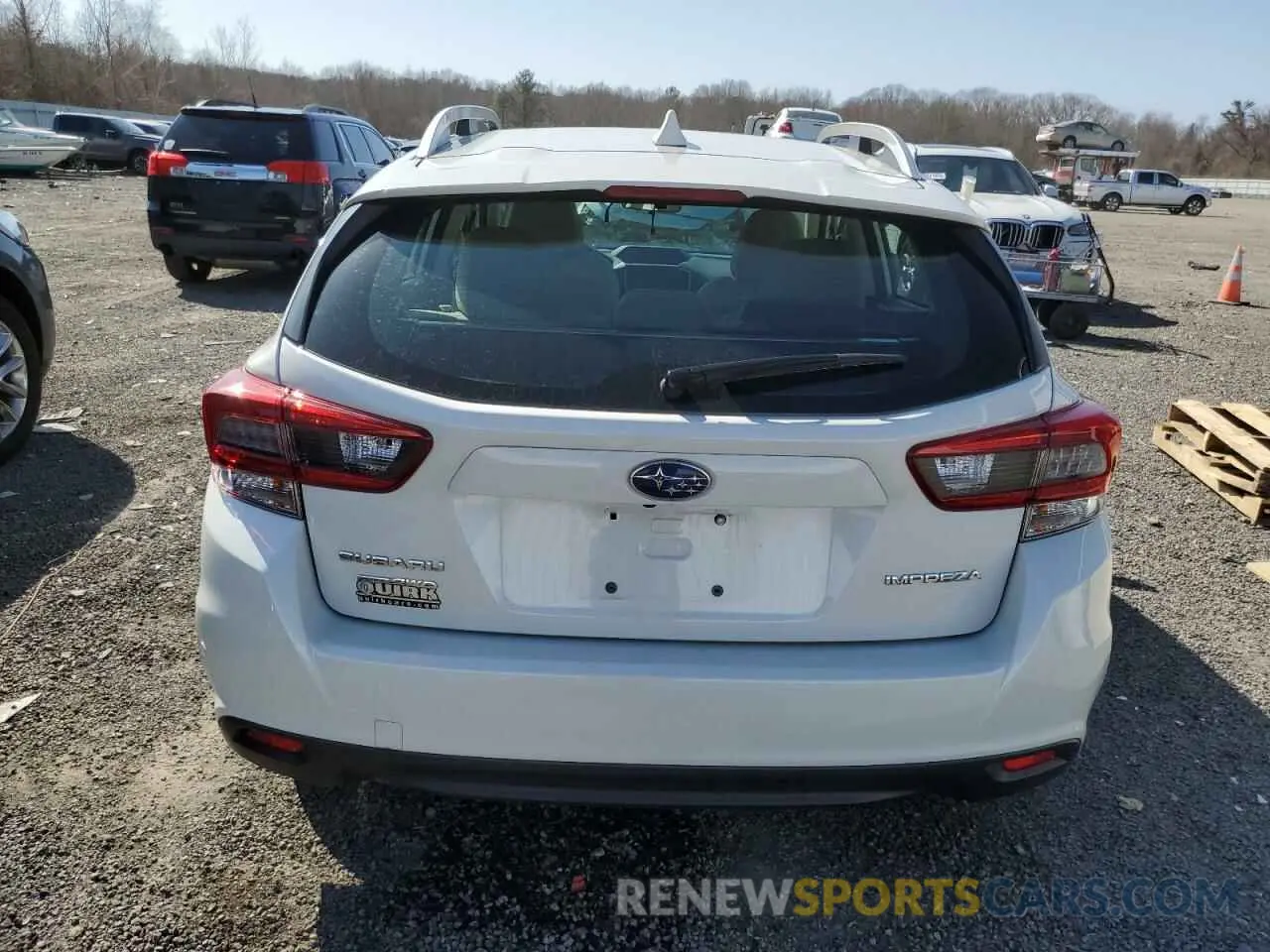 6 fotografías del automóvil dañado 4S3GTAV61P3717735 SUBARU IMPREZA 2023