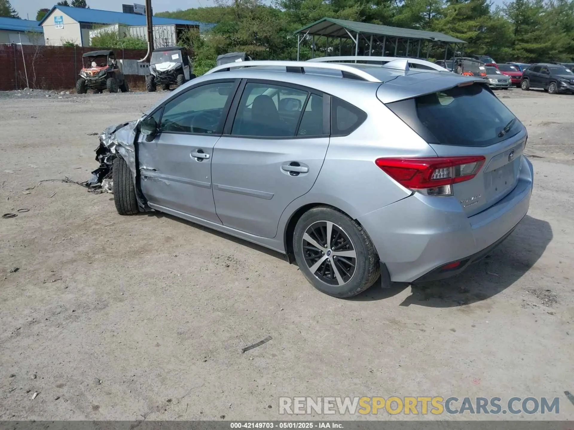 3 fotografías del automóvil dañado 4S3GTAV66P3704916 SUBARU IMPREZA 2023