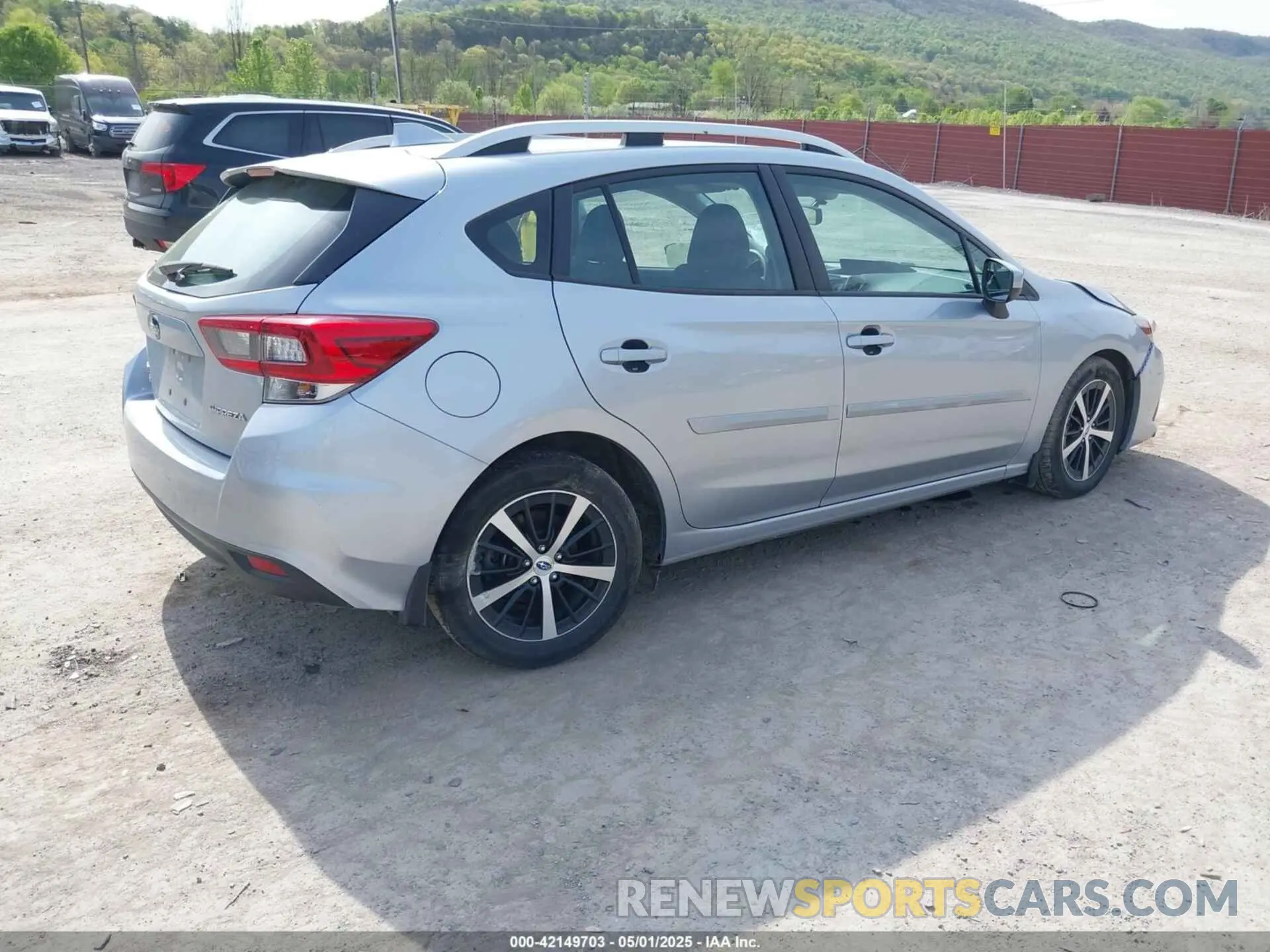 4 fotografías del automóvil dañado 4S3GTAV66P3704916 SUBARU IMPREZA 2023