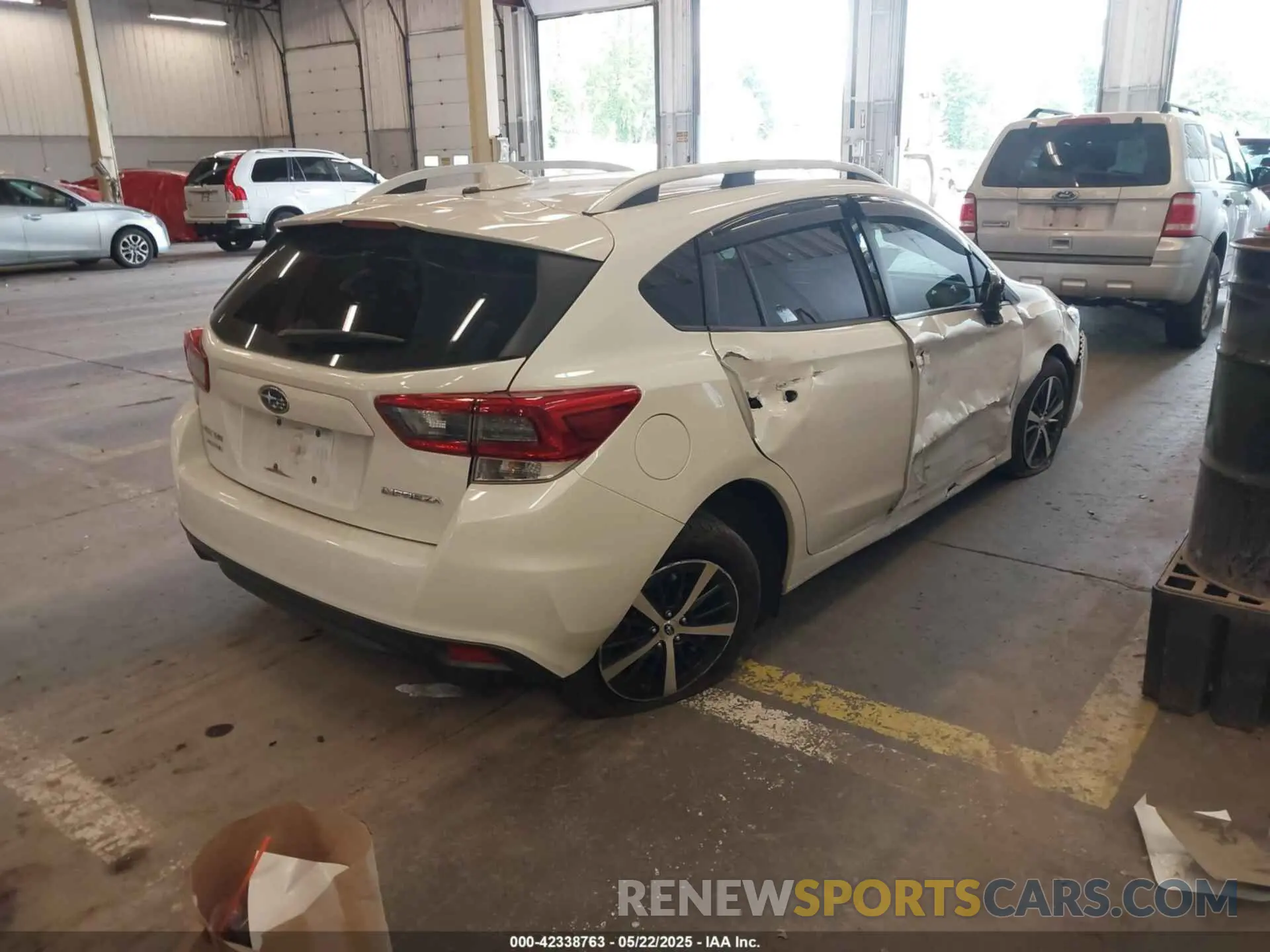 4 fotografías del automóvil dañado 4S3GTAV67P3722051 SUBARU IMPREZA 2023