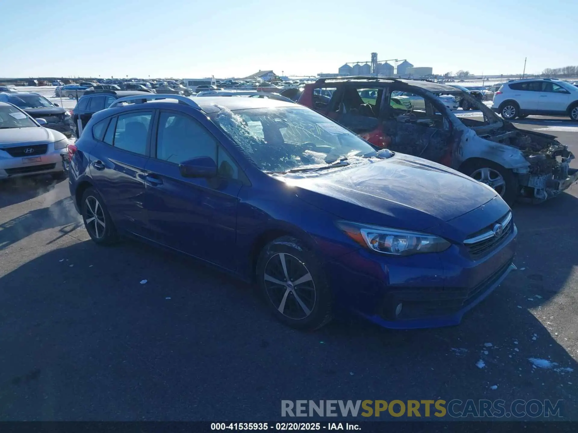 1 fotografías del automóvil dañado 4S3GTAV68P3703721 SUBARU IMPREZA 2023