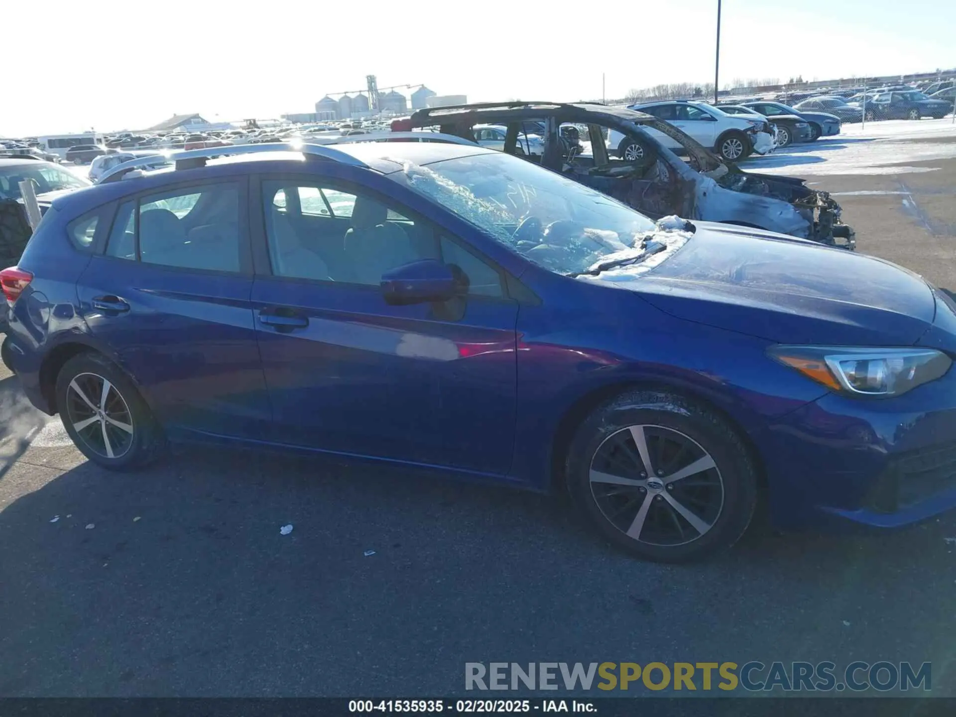 13 fotografías del automóvil dañado 4S3GTAV68P3703721 SUBARU IMPREZA 2023