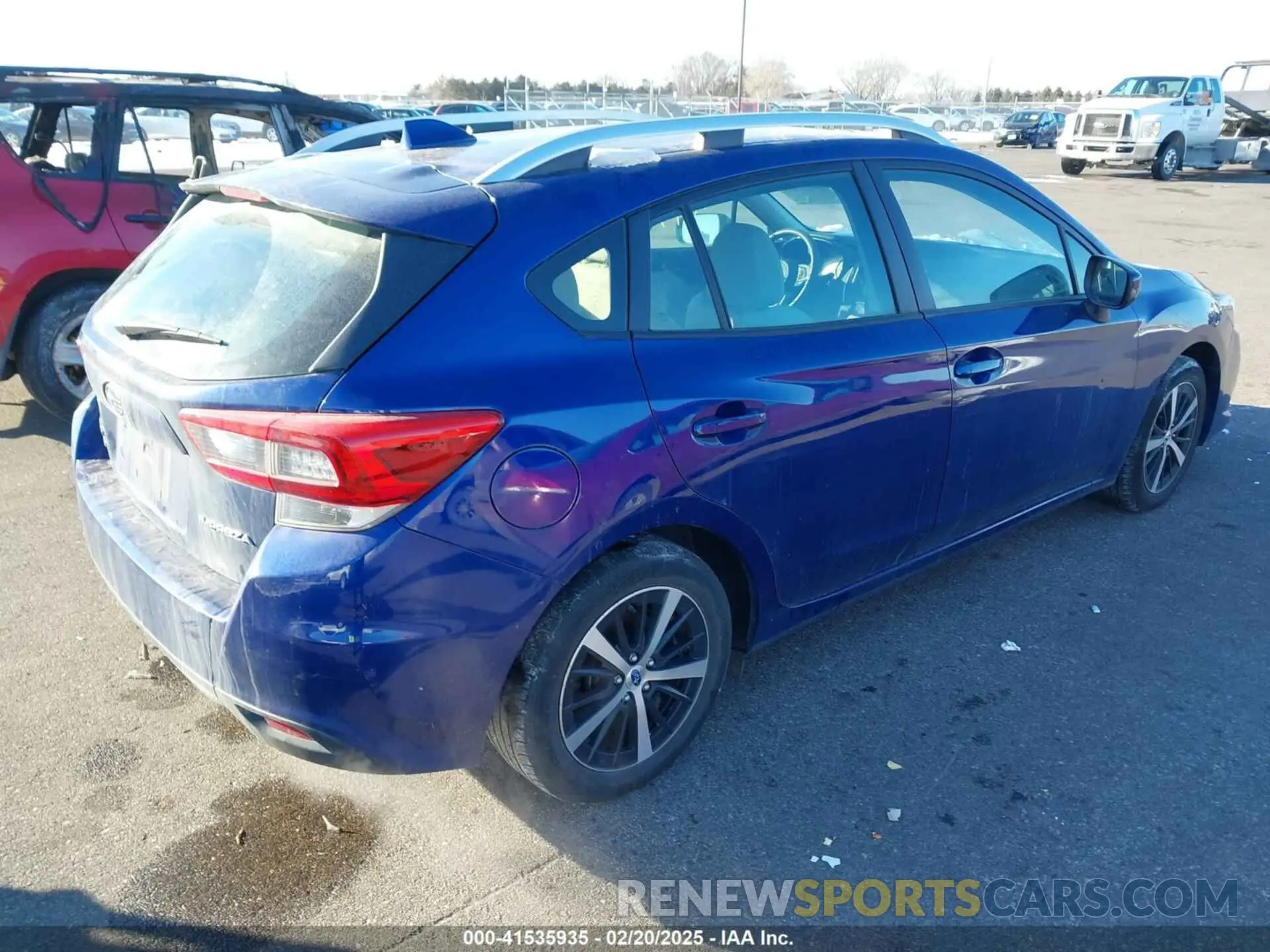 4 fotografías del automóvil dañado 4S3GTAV68P3703721 SUBARU IMPREZA 2023