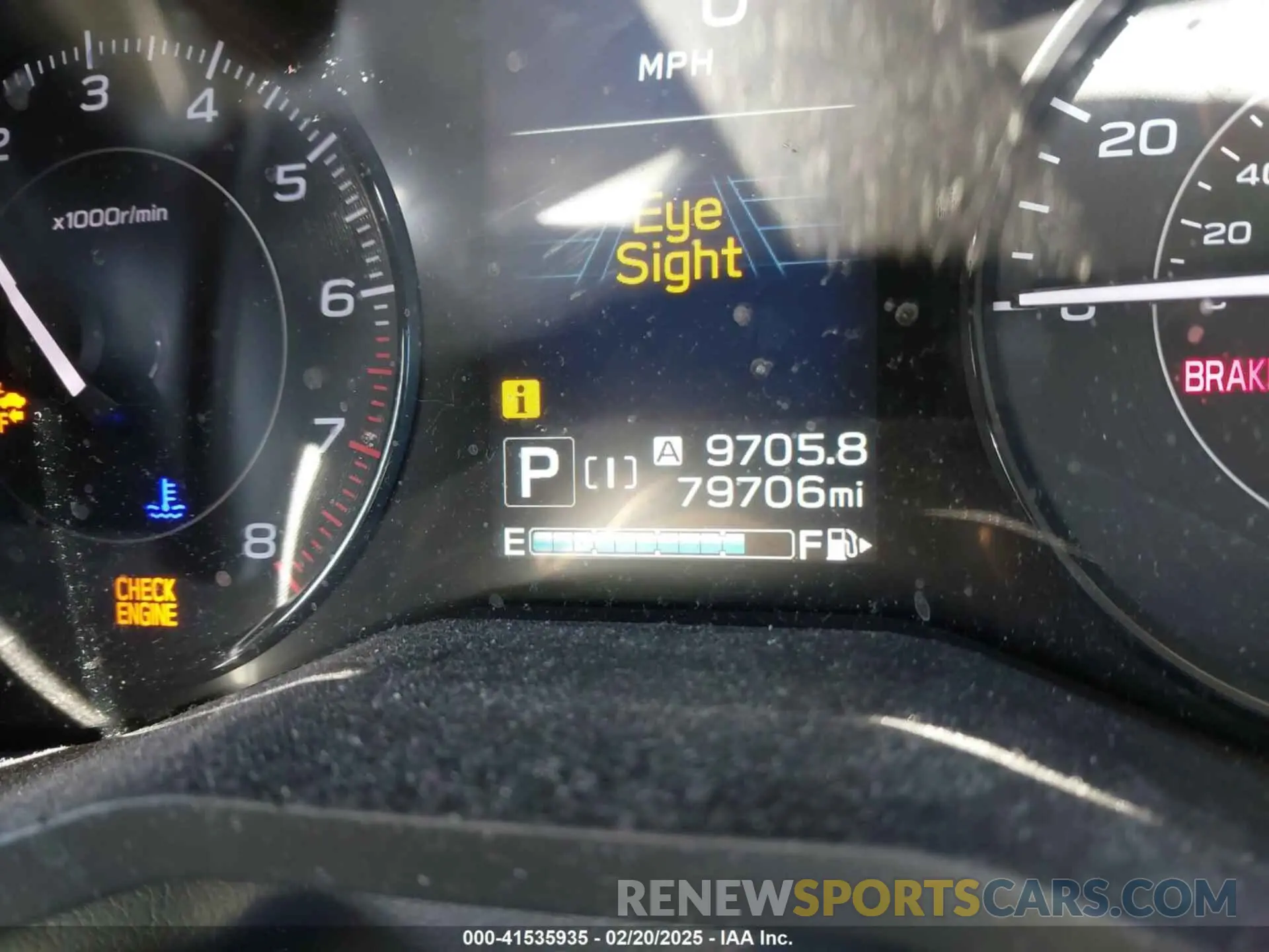 7 fotografías del automóvil dañado 4S3GTAV68P3703721 SUBARU IMPREZA 2023