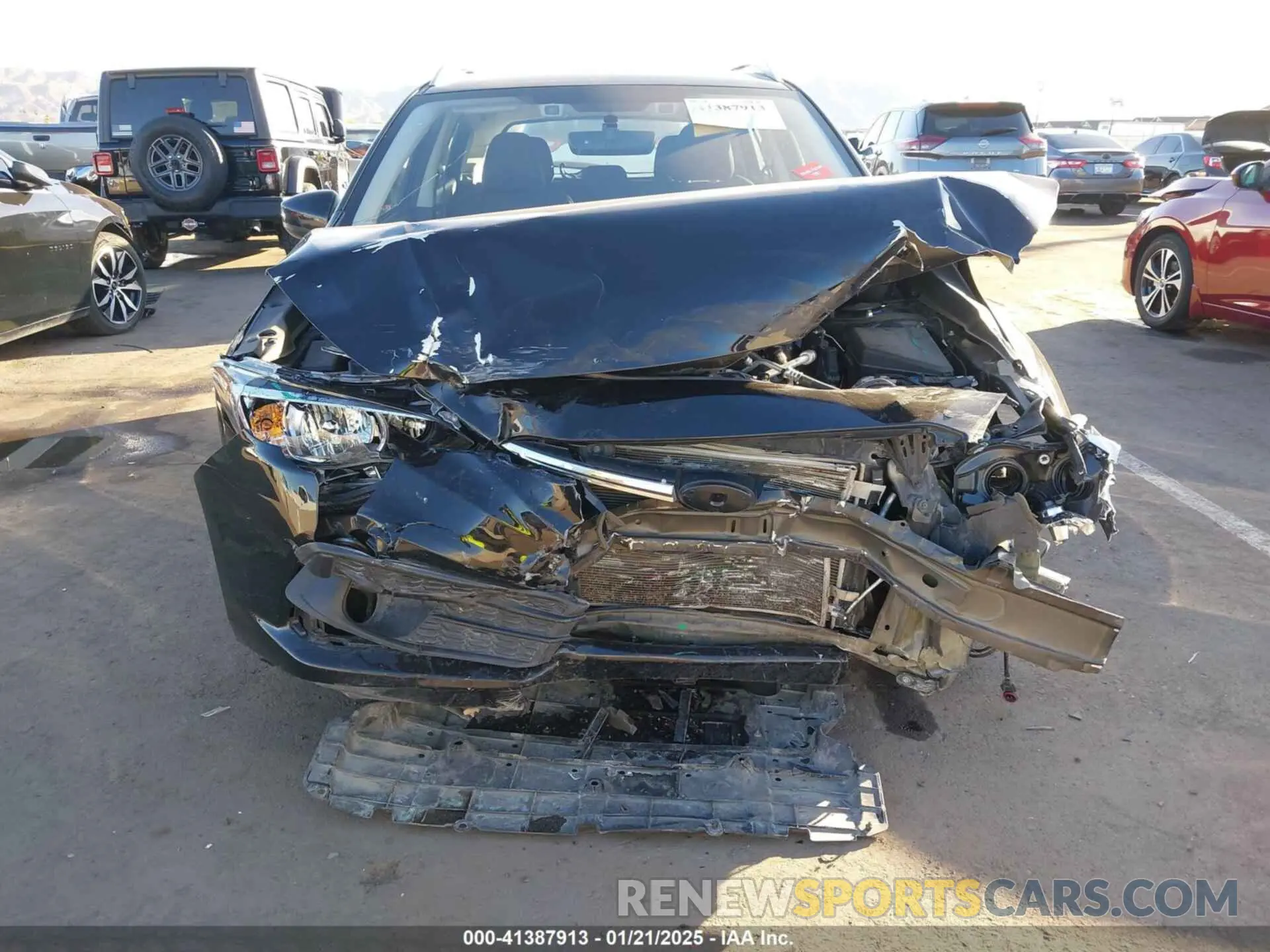 12 fotografías del automóvil dañado 4S3GTAV69P3702464 SUBARU IMPREZA 2023
