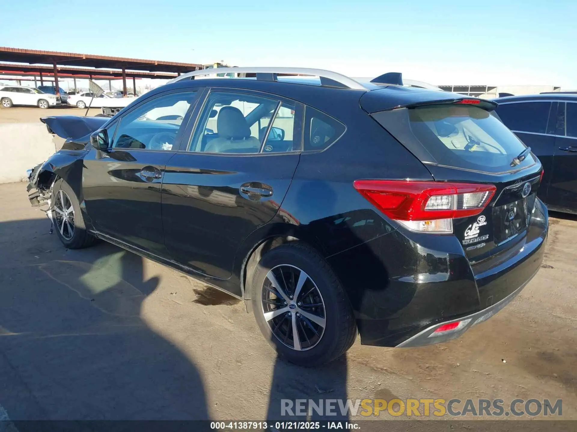 3 fotografías del automóvil dañado 4S3GTAV69P3702464 SUBARU IMPREZA 2023