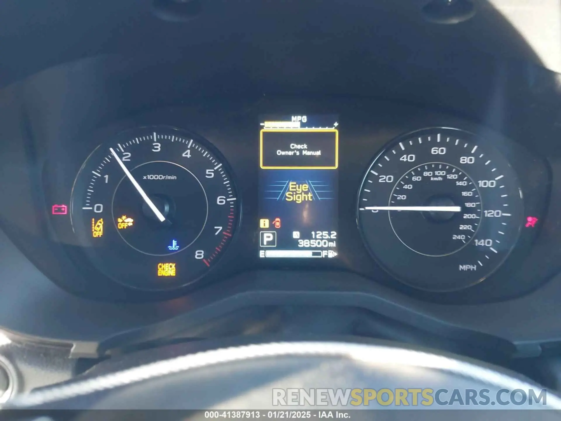 7 fotografías del automóvil dañado 4S3GTAV69P3702464 SUBARU IMPREZA 2023