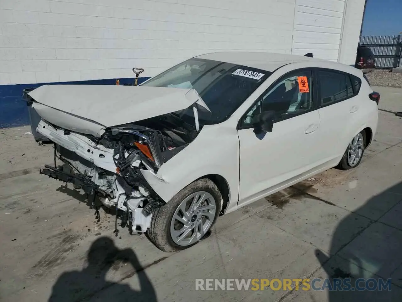 1 fotografías del automóvil dañado JF1GUABC0R8271564 SUBARU IMPREZA 2024