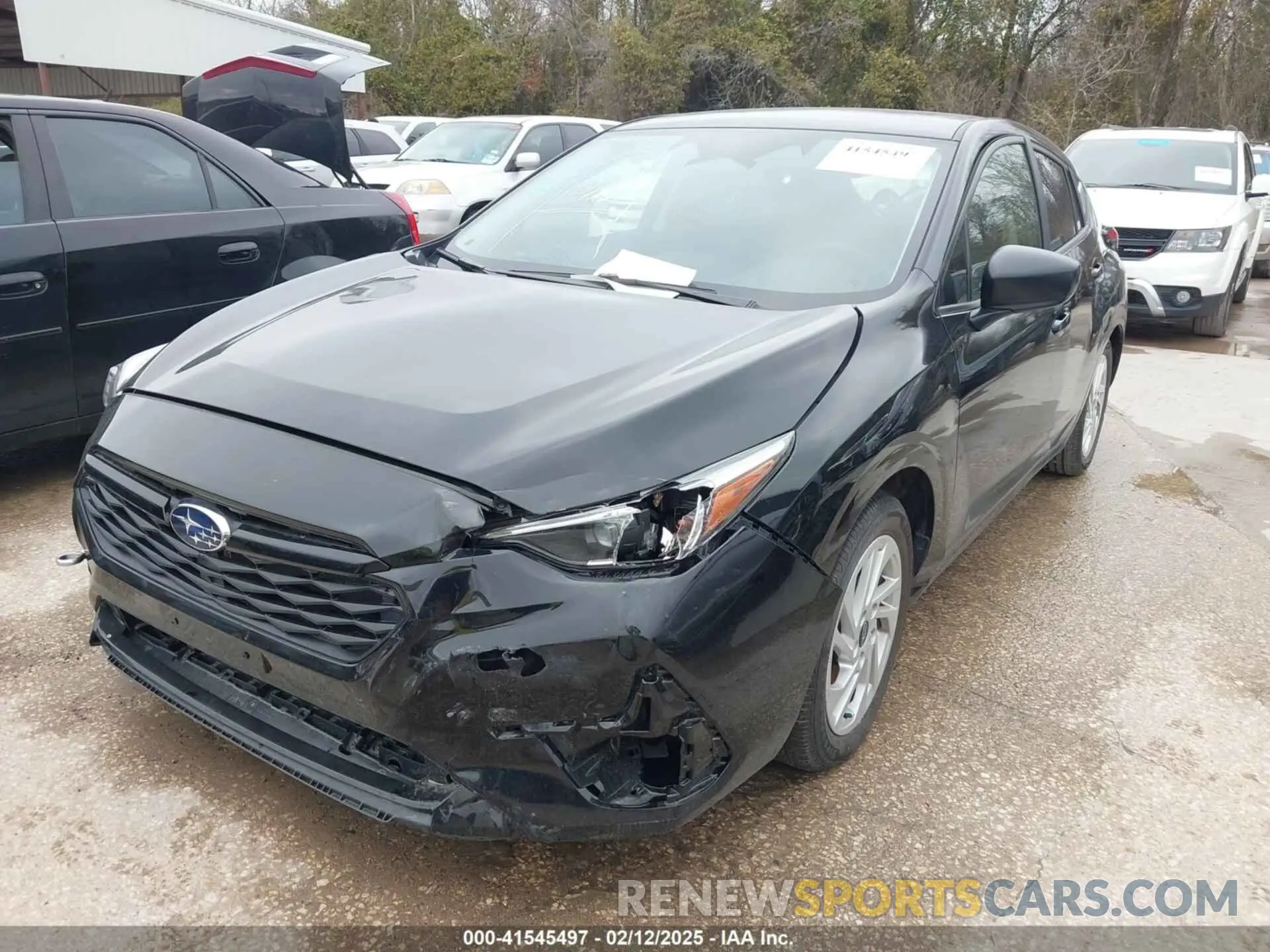 6 fotografías del automóvil dañado JF1GUABC0R8353164 SUBARU IMPREZA 2024