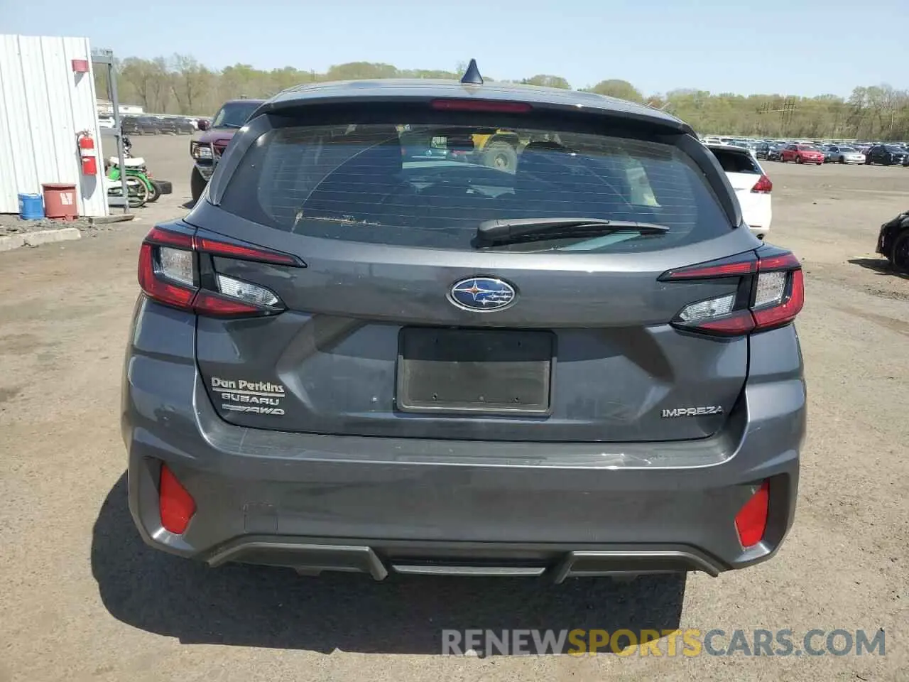 6 fotografías del automóvil dañado JF1GUABC0R8374385 SUBARU IMPREZA 2024