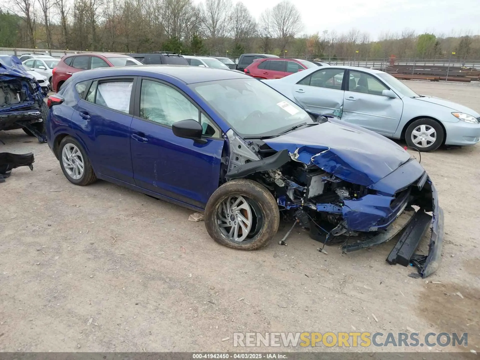 1 fotografías del automóvil dañado JF1GUABC0R8853146 SUBARU IMPREZA 2024