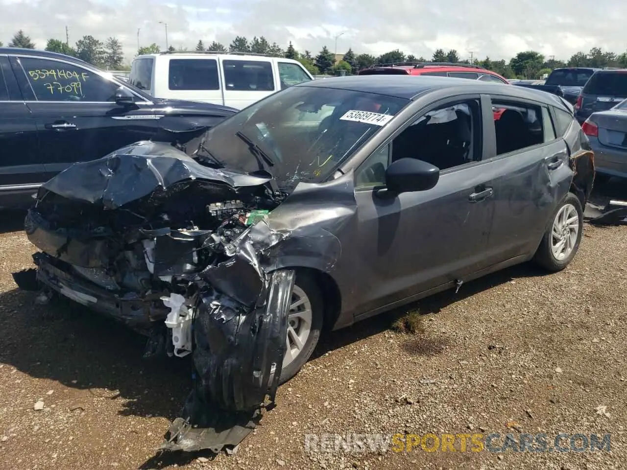 1 fotografías del automóvil dañado JF1GUABC1R8333716 SUBARU IMPREZA 2024