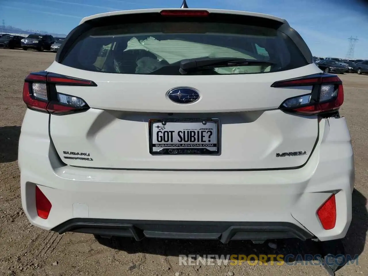 6 fotografías del automóvil dañado JF1GUABC1R8336714 SUBARU IMPREZA 2024