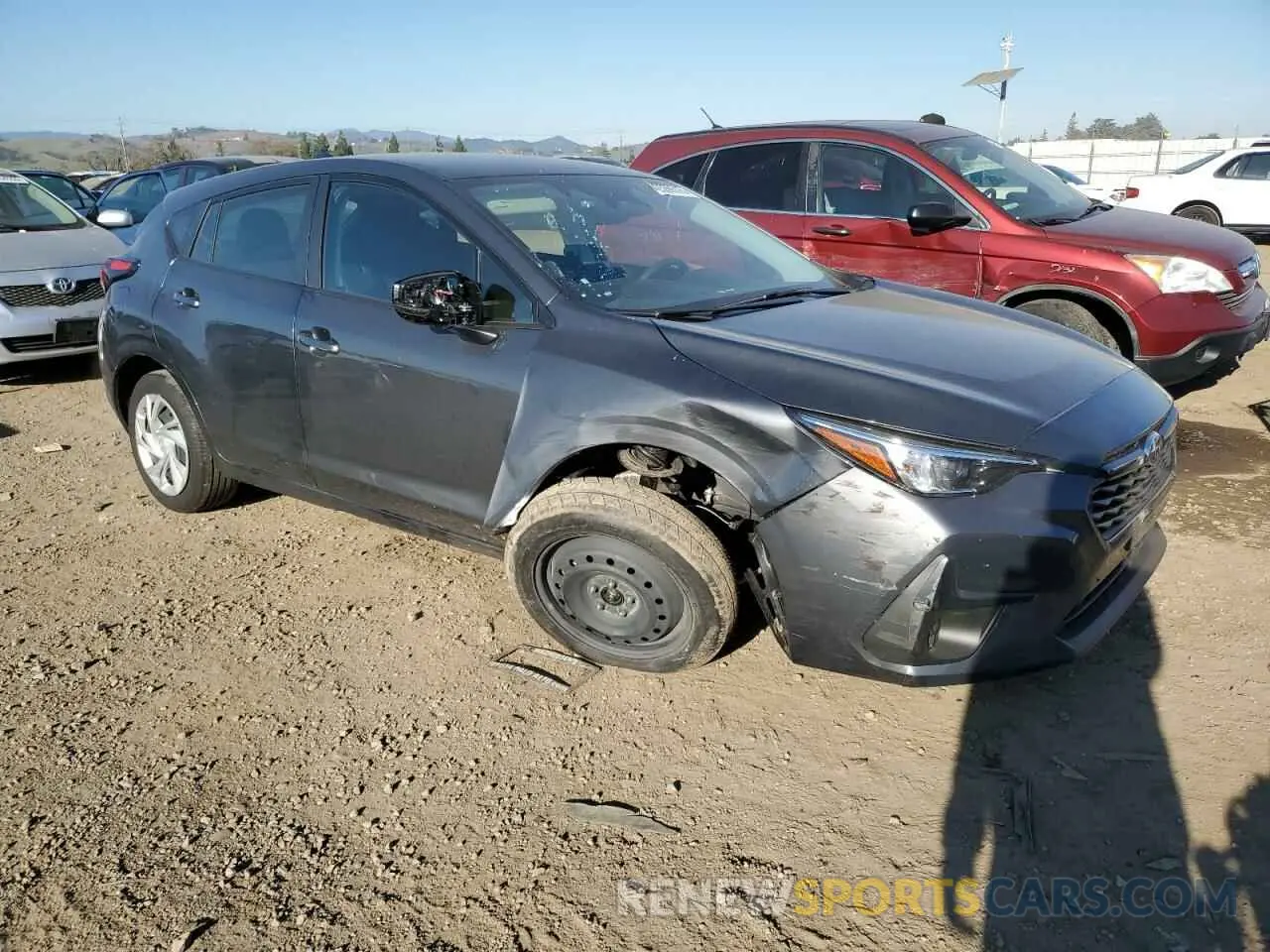 4 fotografías del automóvil dañado JF1GUABC1R8347583 SUBARU IMPREZA 2024
