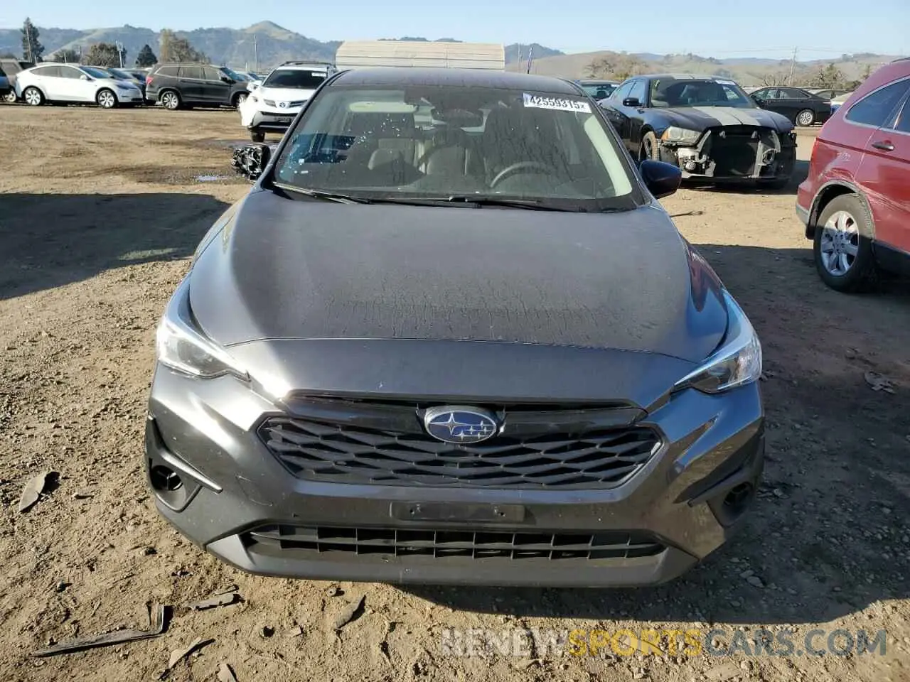 5 fotografías del automóvil dañado JF1GUABC1R8347583 SUBARU IMPREZA 2024
