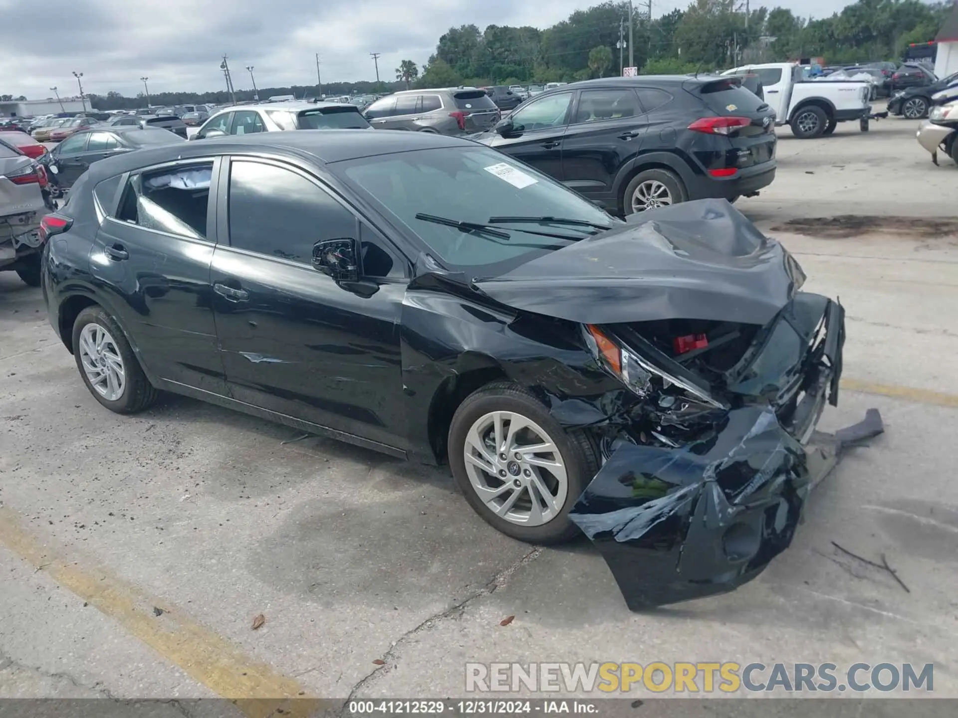 1 fotografías del automóvil dañado JF1GUABC2R8358365 SUBARU IMPREZA 2024